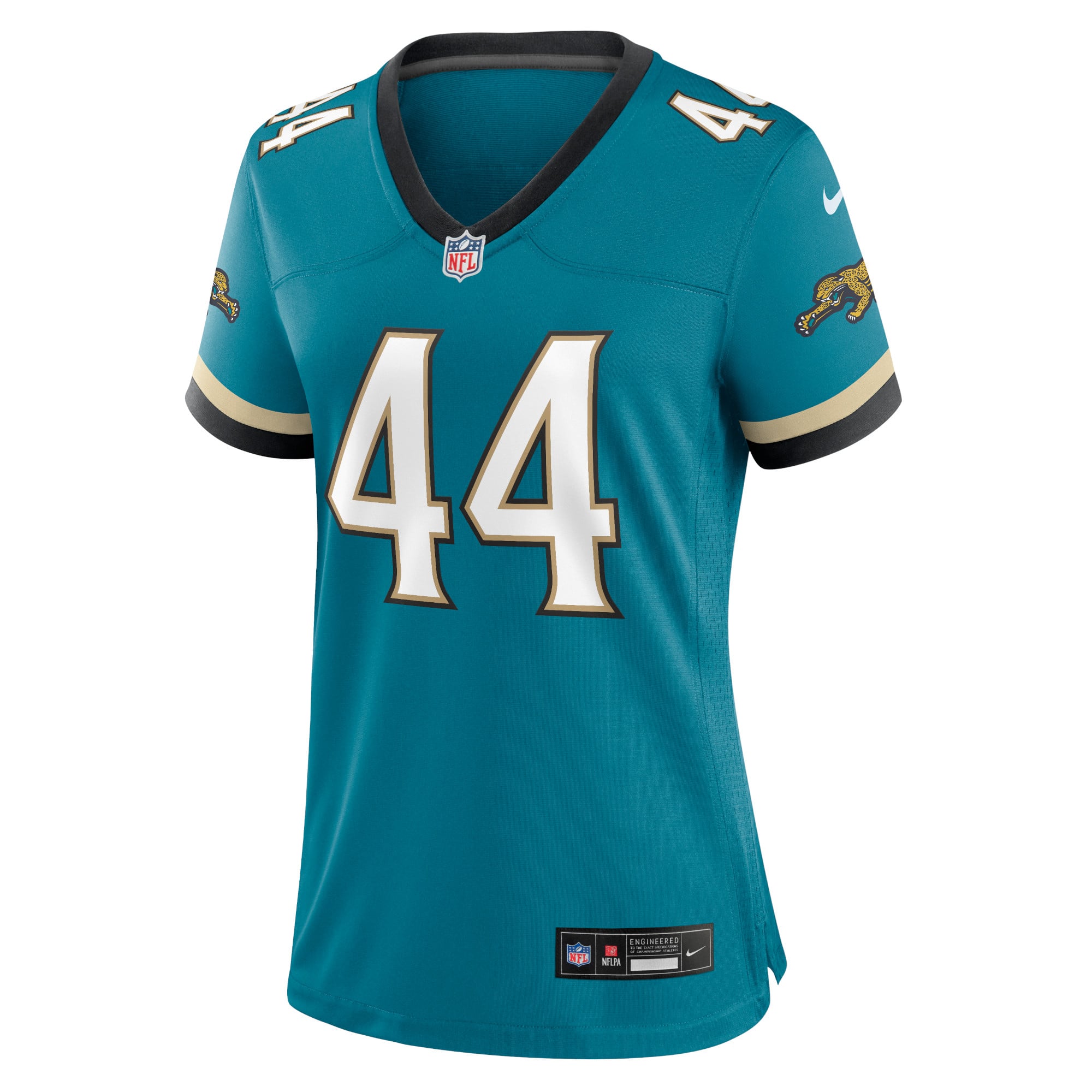 Travon Walker Jacksonville Jaguars Women's Throwback Game Jersey - Teal