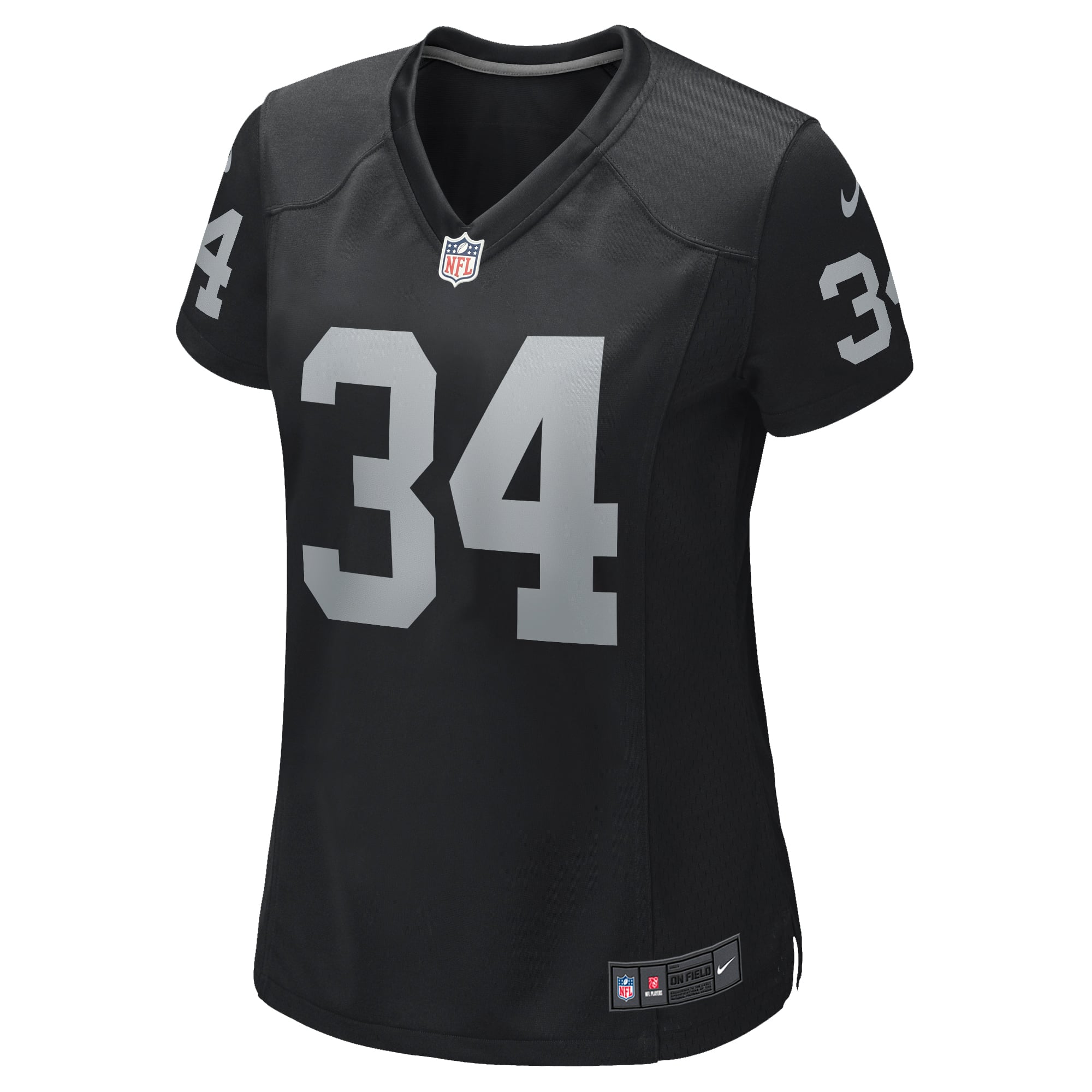 Bo Jackson Las Vegas Raiders Women's Player Game Jersey - Black