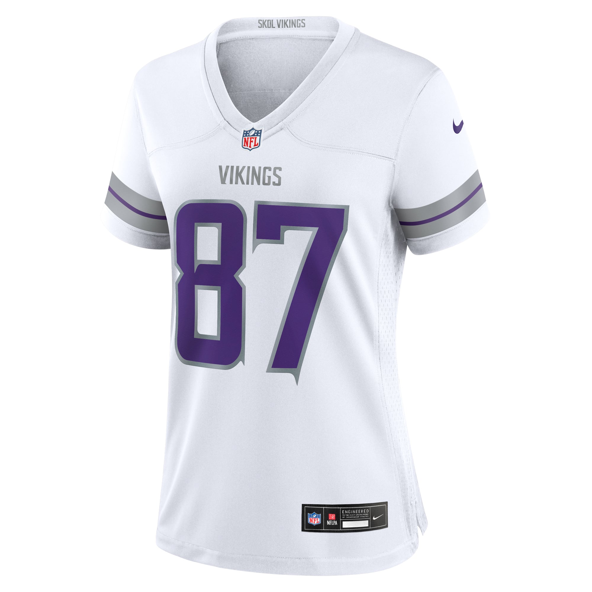 T.J. Hockenson Minnesota Vikings Women's Player Alternate Game Jersey - White