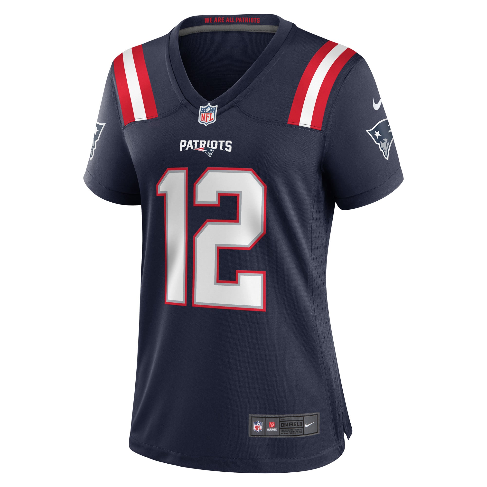 Tom Brady New England Patriots Women's Game Jersey - Navy