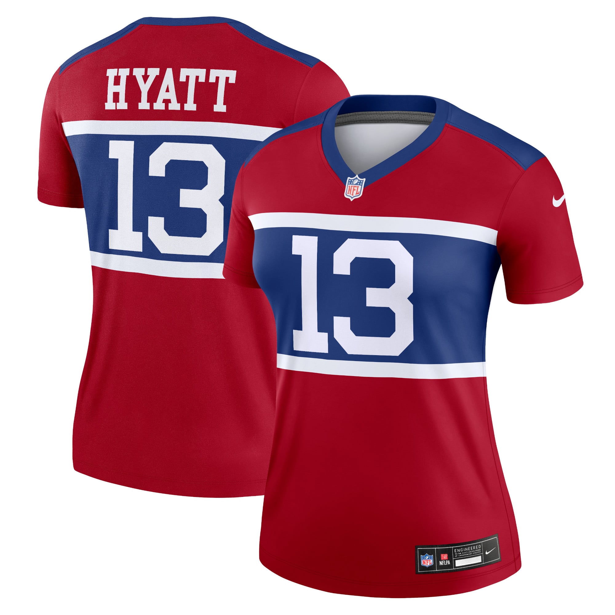 Jalin Hyatt New York Giants Women's Player Alternate Legend Jersey - Red