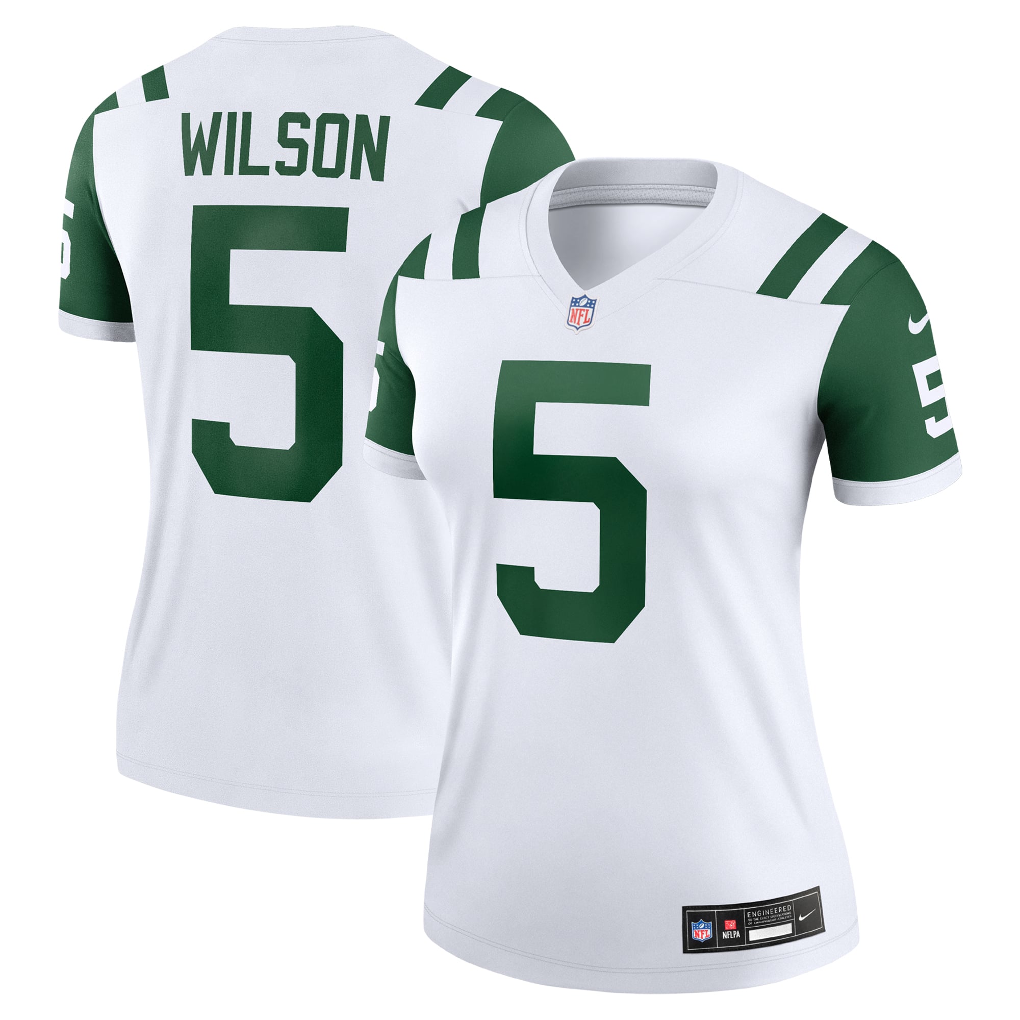 Garrett Wilson New York Jets Women's Player Alternate Legend Jersey - White