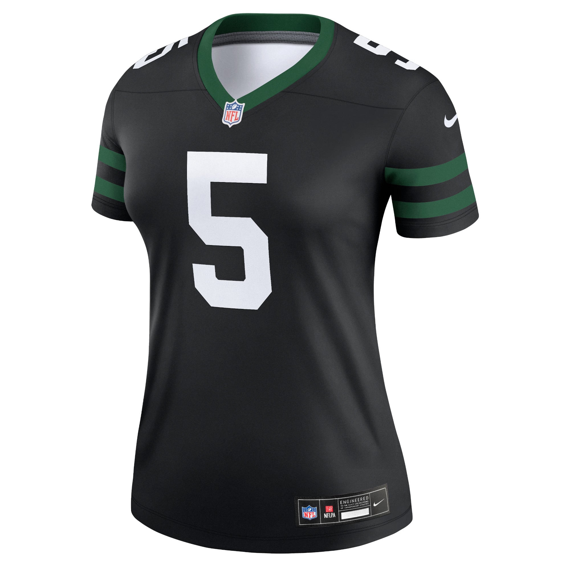 Garrett Wilson New York Jets Women's Player Alternate Legend Throwback Jersey - Black