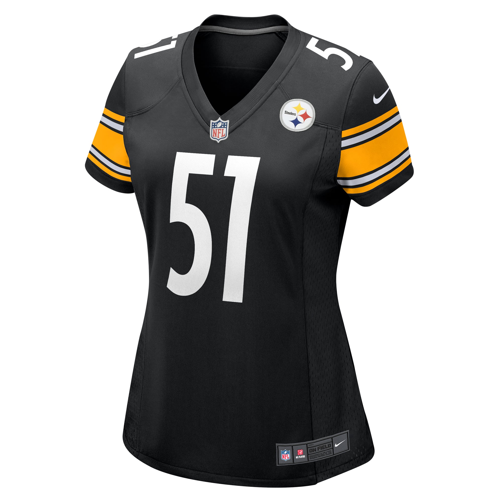 Nick Herbig Pittsburgh Steelers Women's Game Jersey - Black