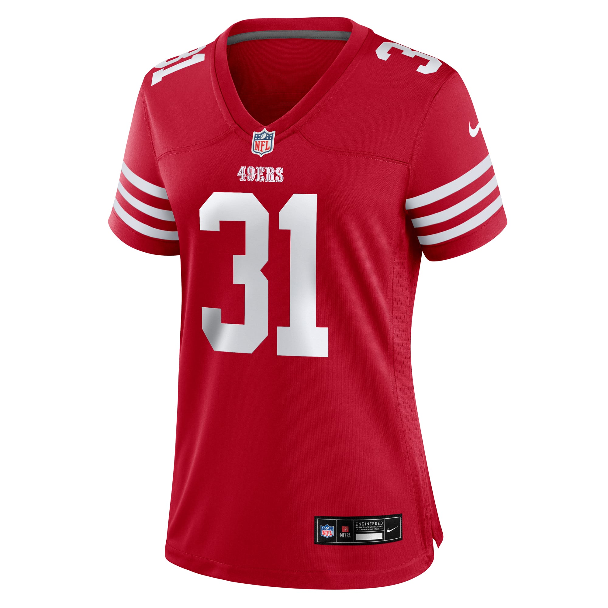 Isaac Guerendo San Francisco 49ers Women's Team Game Jersey