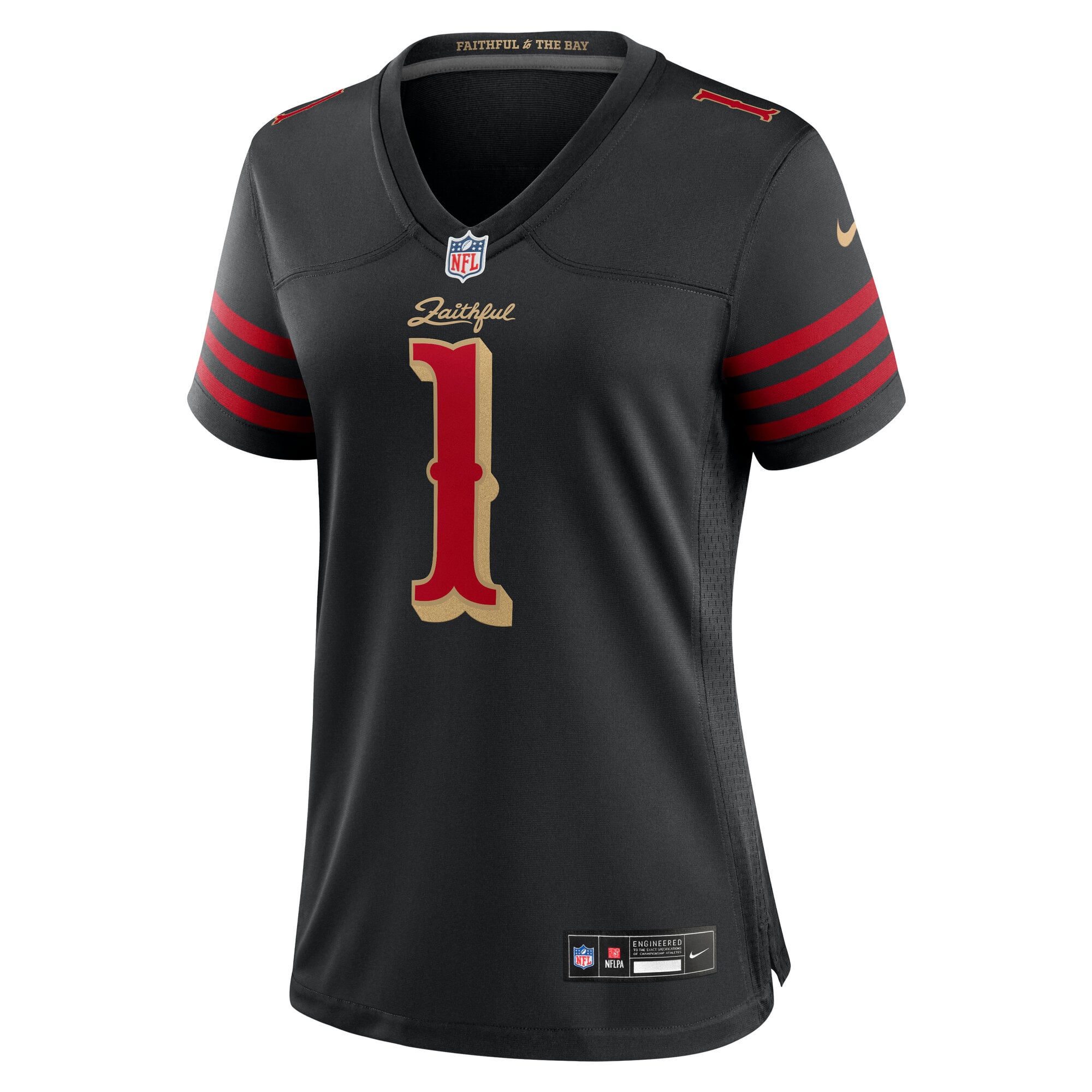 Ricky Pearsall San Francisco 49ers Women's Rivalries Game Jersey - Black