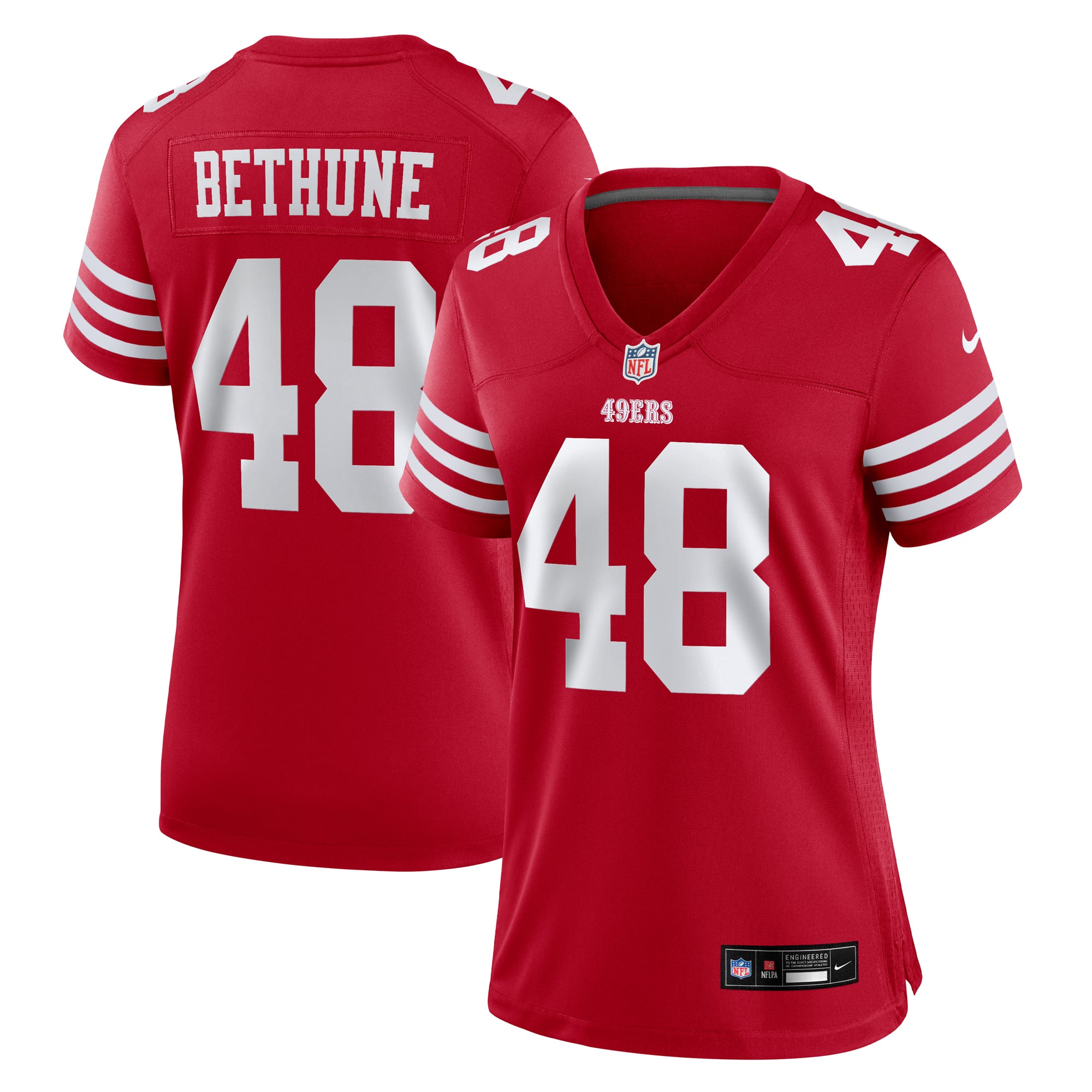 Tatum Bethune San Francisco 49ers Women's Team Game Jersey