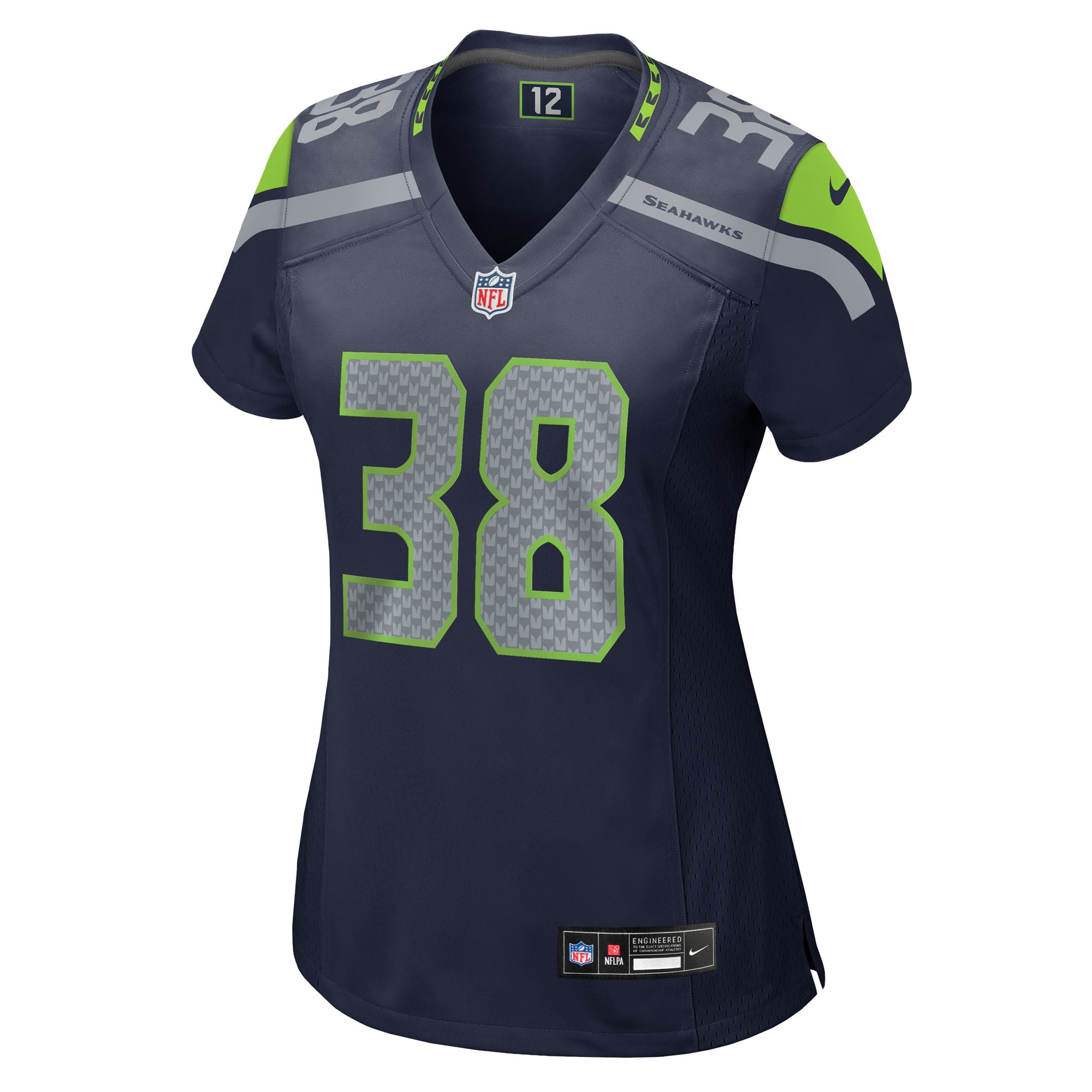 Brady Russell Seattle Seahawks Women's Team Game Jersey - College Navy