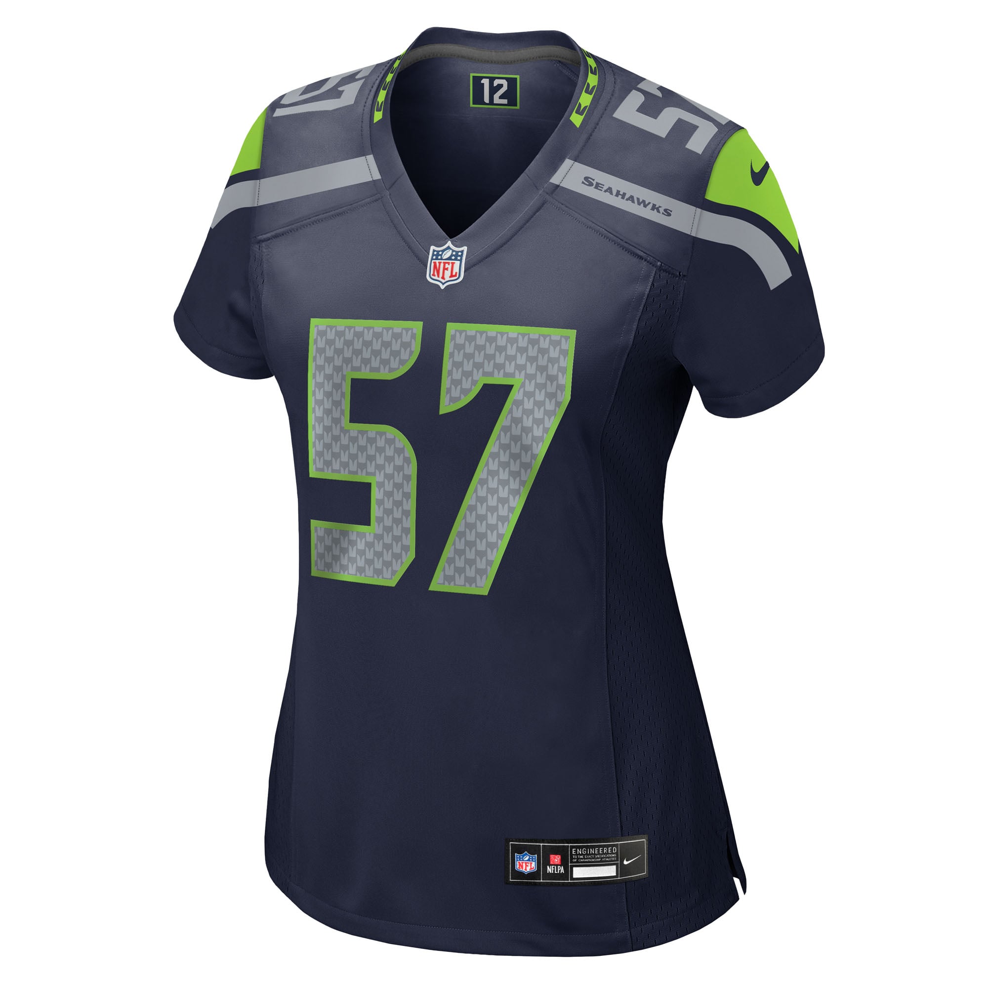Connor O'Toole Seattle Seahawks Women's Team Game Jersey - College Navy