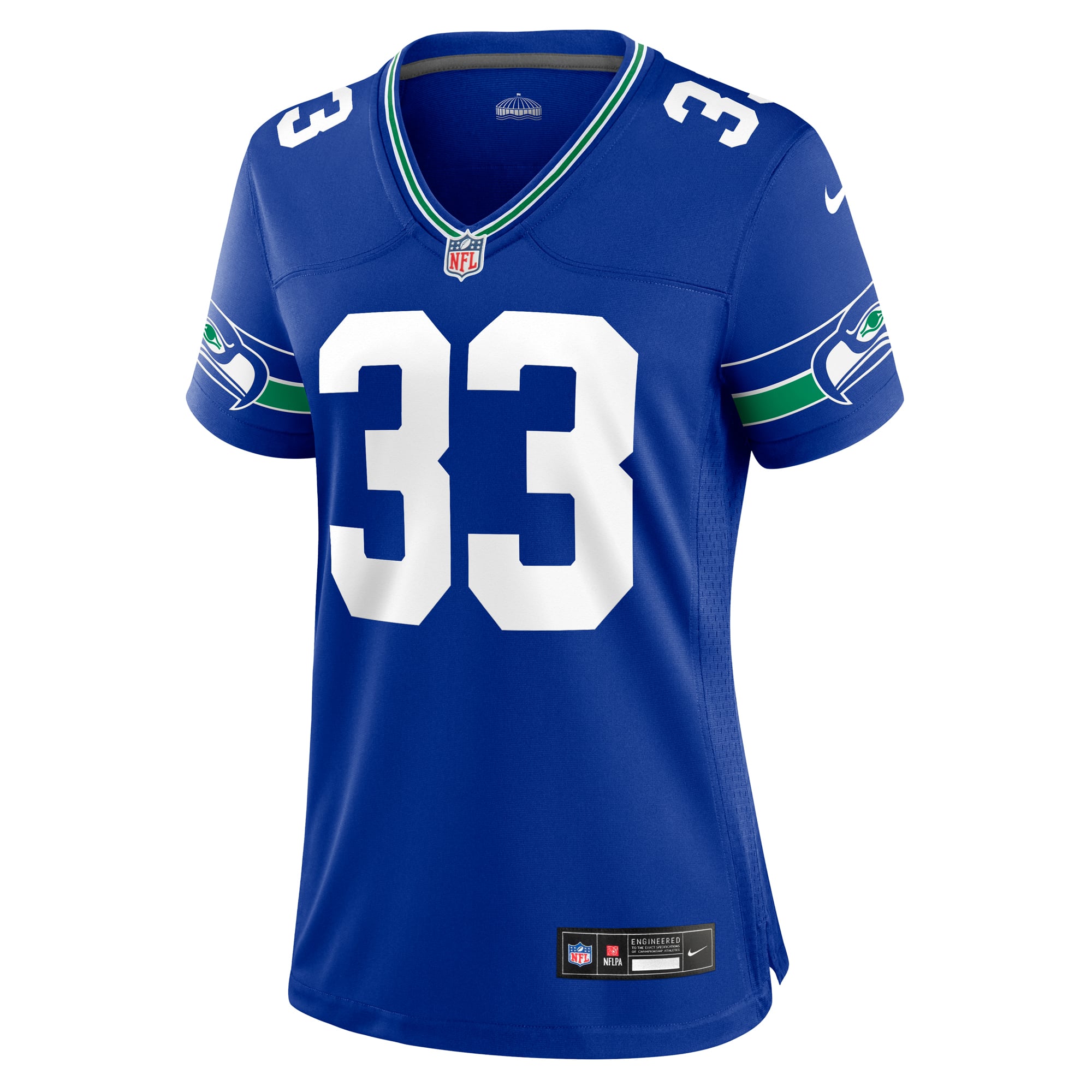 Jamal Adams Seattle Seahawks Women's Player Throwback Game Jersey - Royal