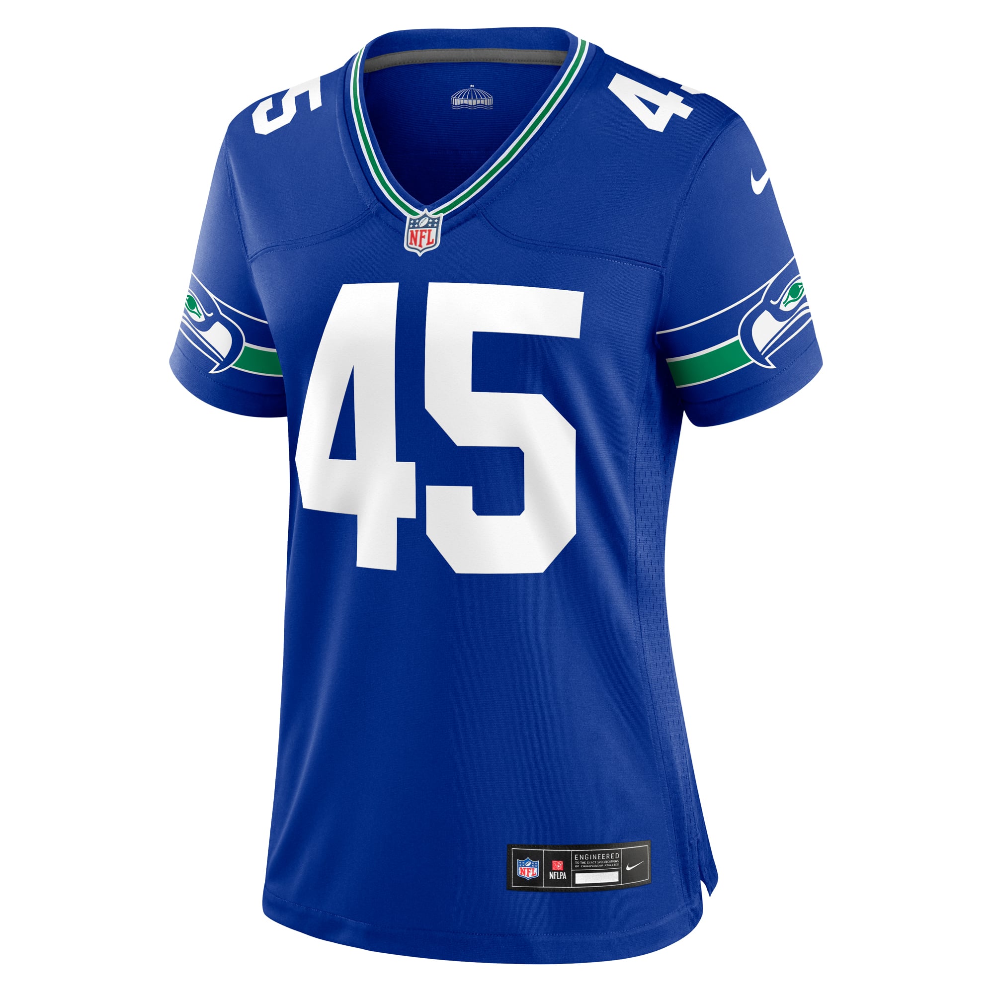 Kenny Easley Seattle Seahawks Women's Player Throwback Game Jersey - Royal