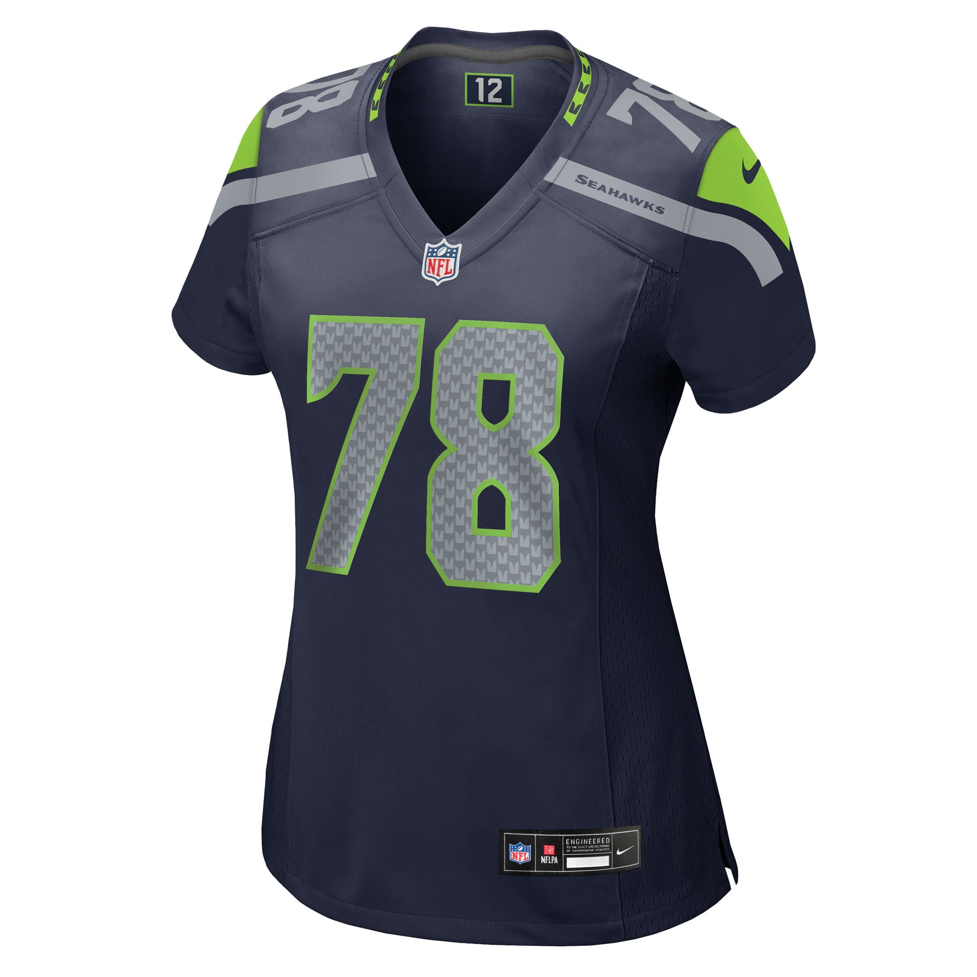 Mason Richman Seattle Seahawks Women's Team Game Jersey - College Navy
