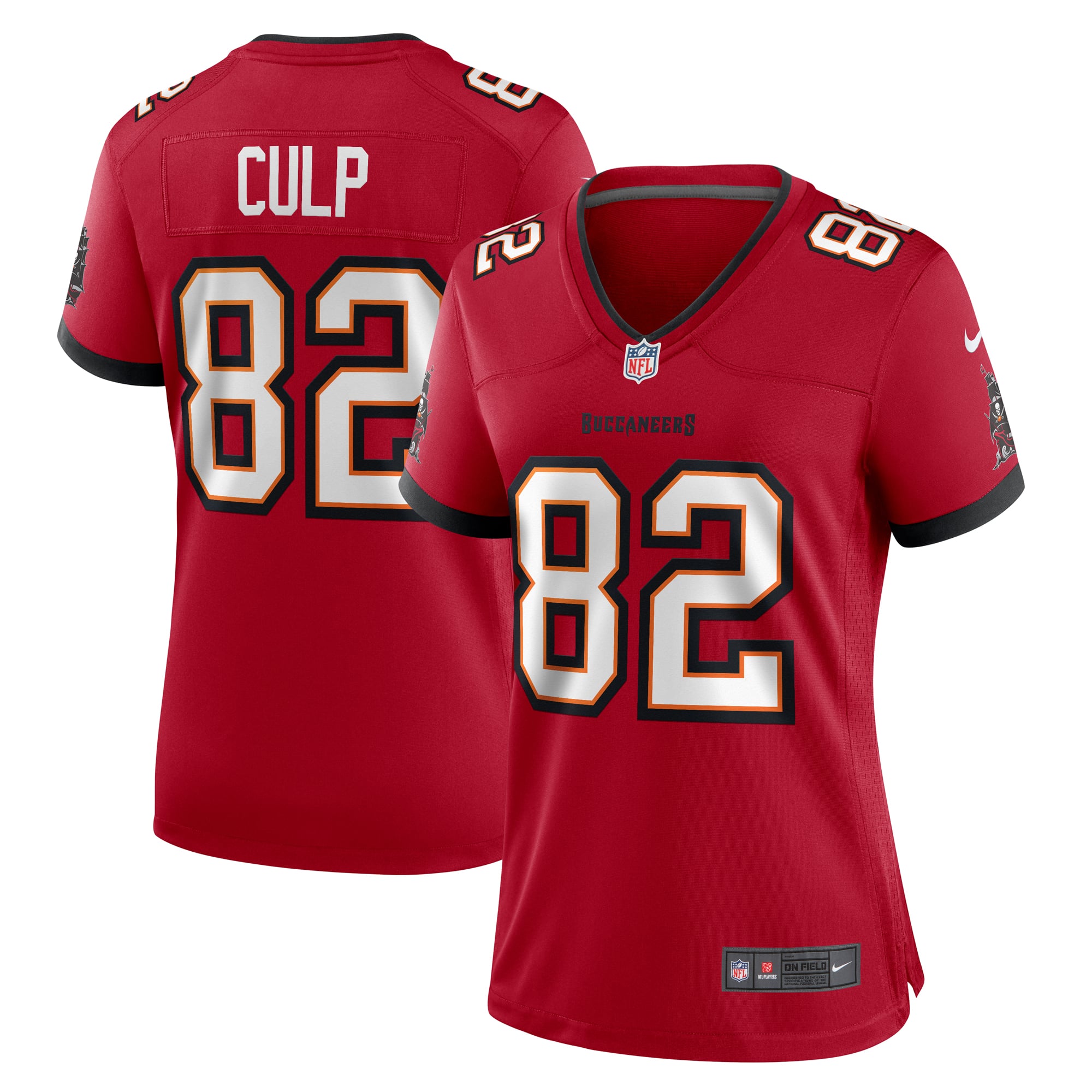 Devin Culp Tampa Bay Buccaneers Women's Team Game Jersey - Red
