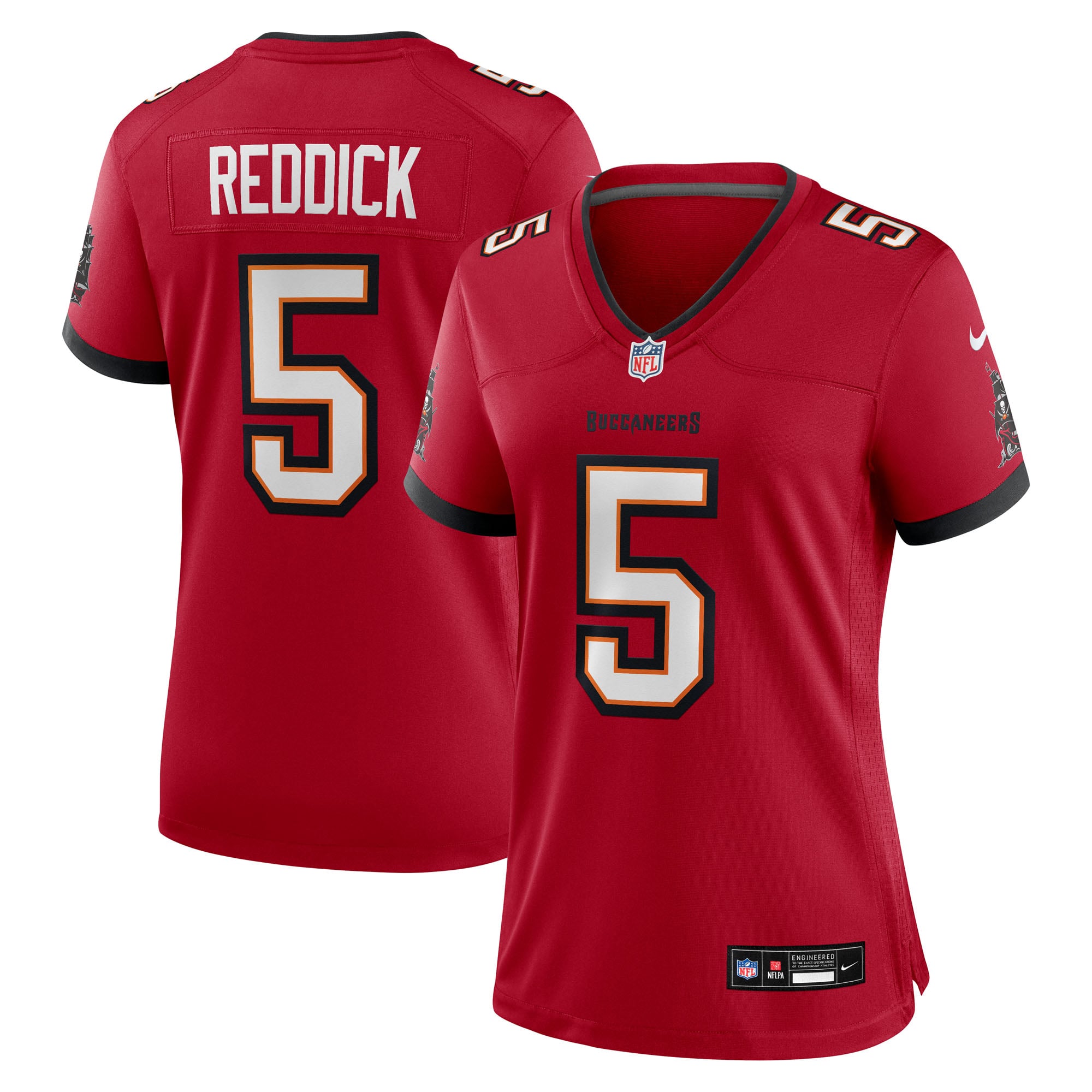 Haason Reddick Tampa Bay Buccaneers Women's Team Game Jersey - Red
