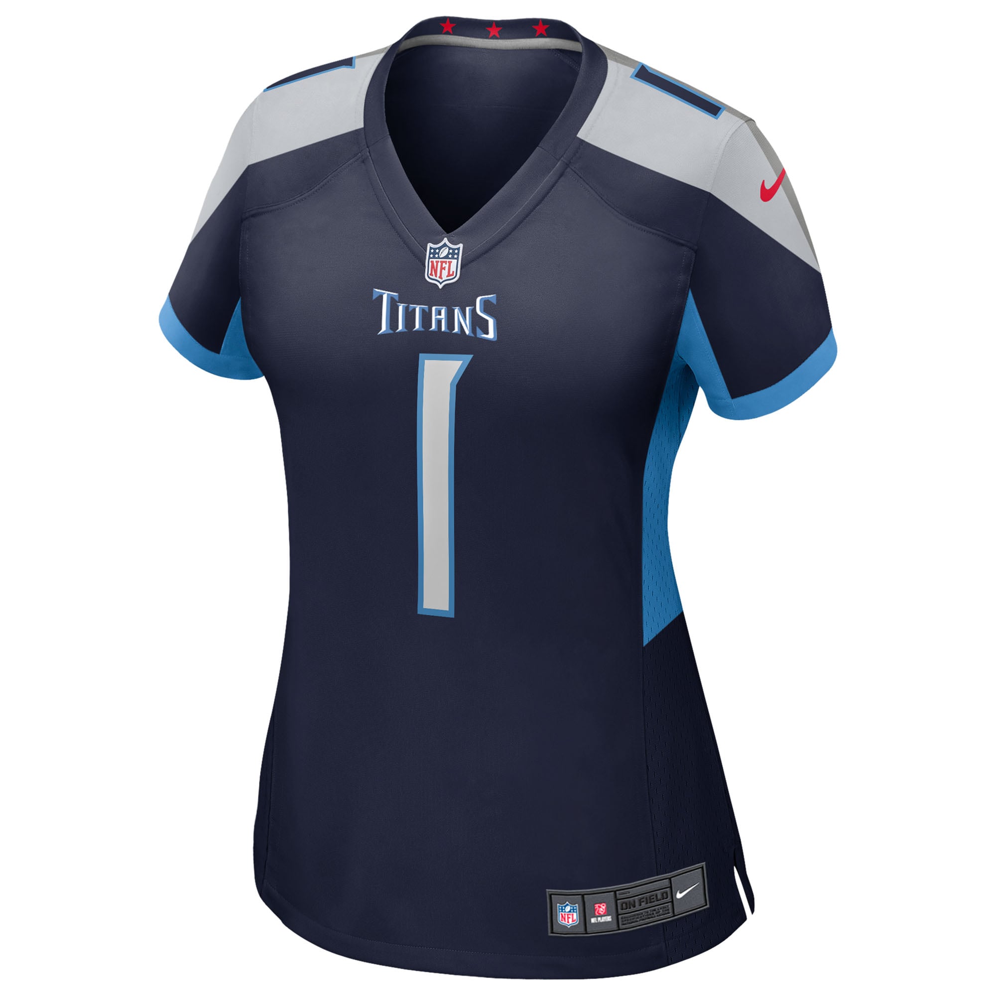 Cameron Ward Tennessee Titans Women's Alternate Game Jersey - Navy