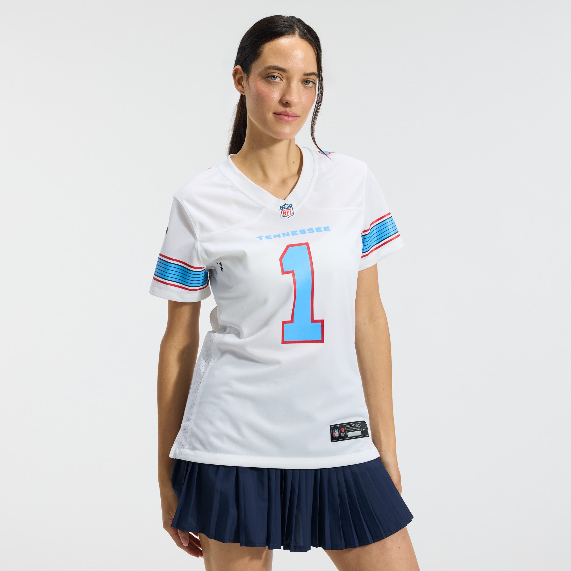 Cameron Ward Tennessee Titans Women's Game Jersey - White