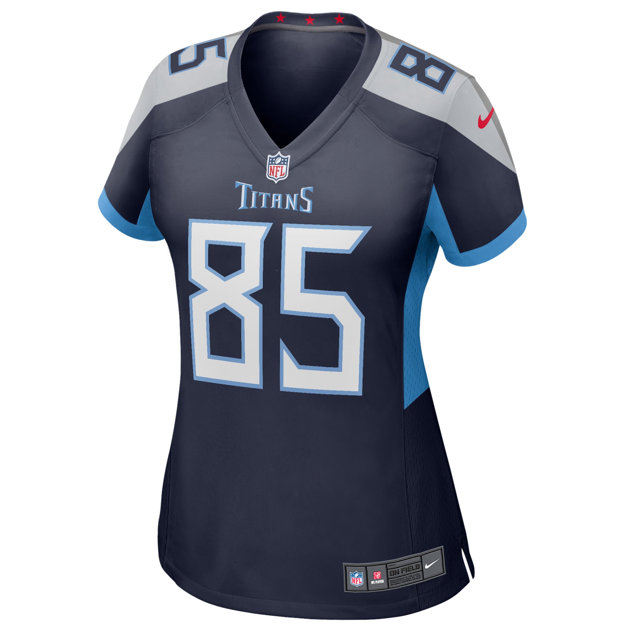 Derrick Mason Tennessee Titans Women's Player Game Jersey - Navy