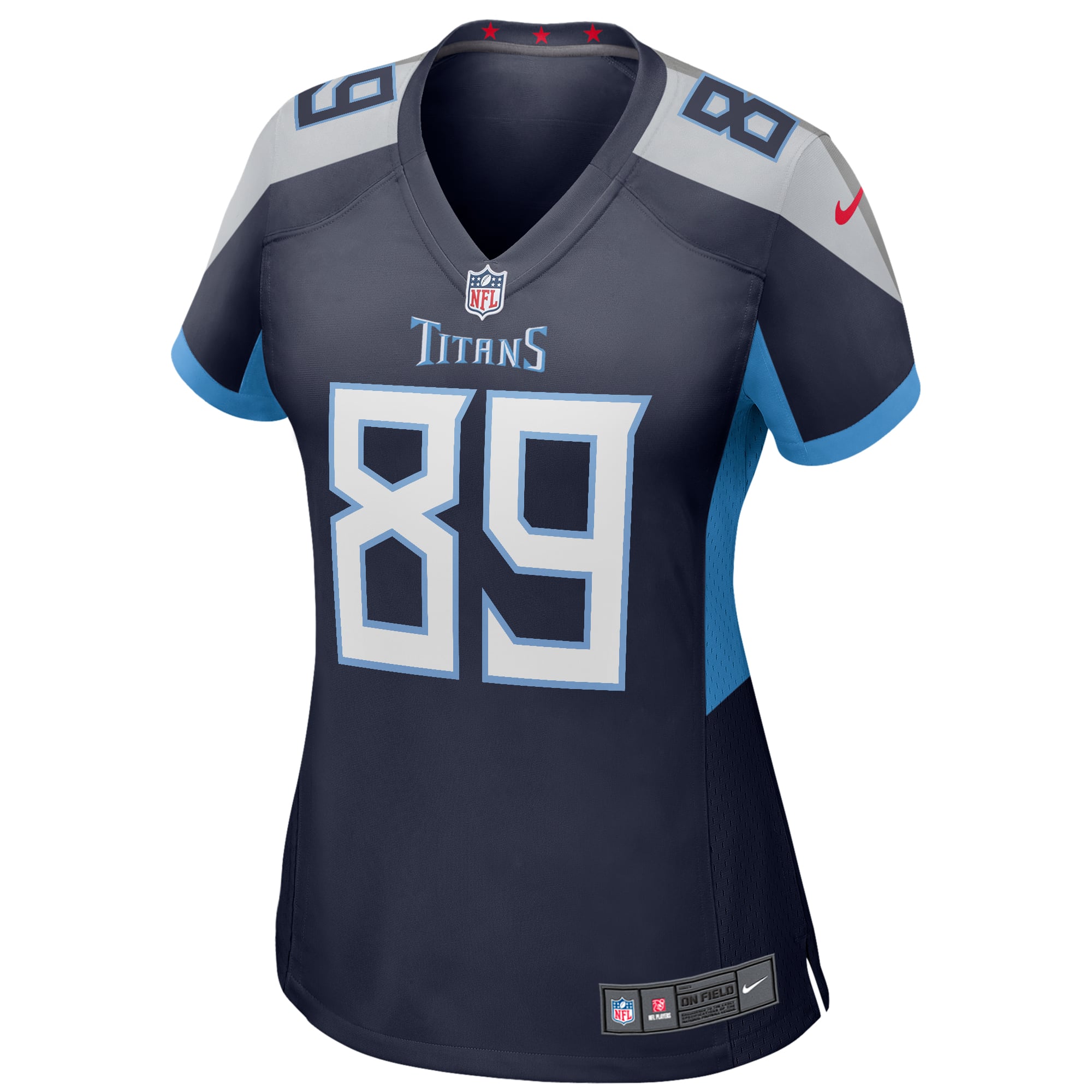 Frank Wycheck Tennessee Titans Women's Player Game Jersey - Navy