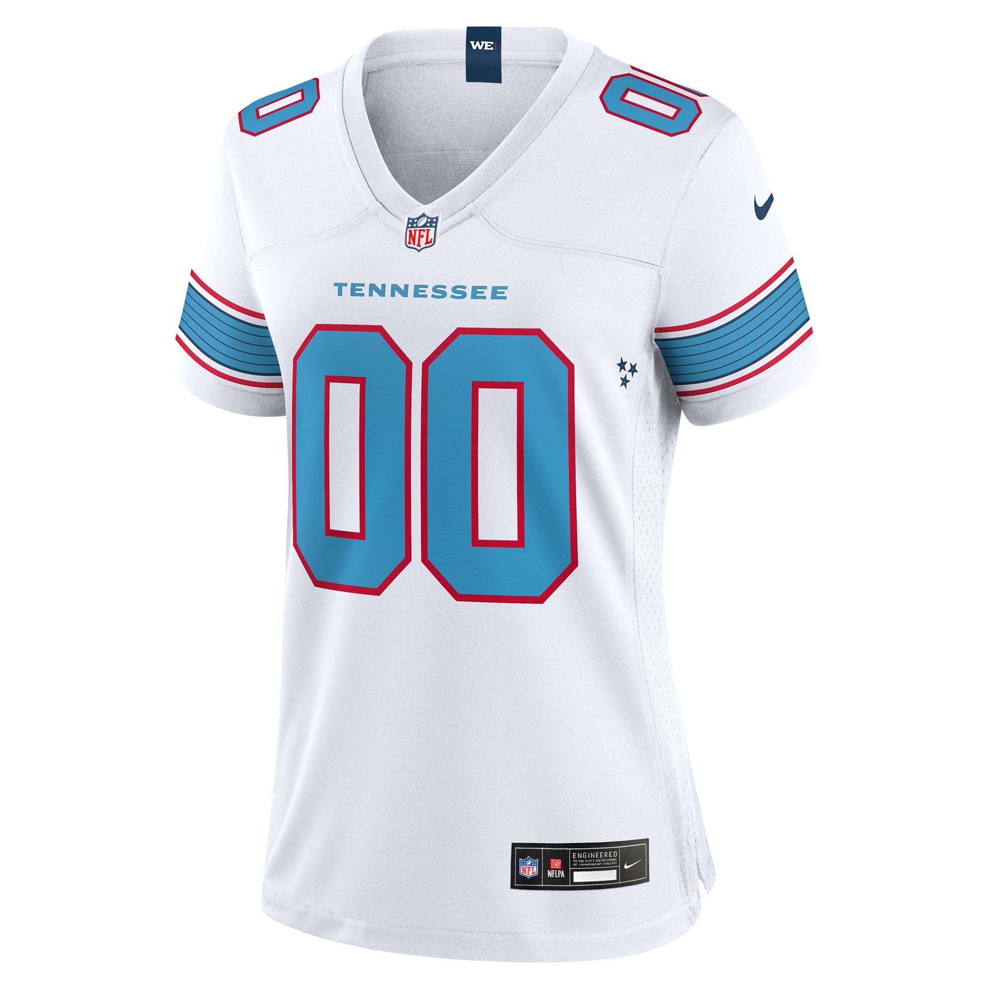 Tennessee Titans Women's Game Custom Jersey - White