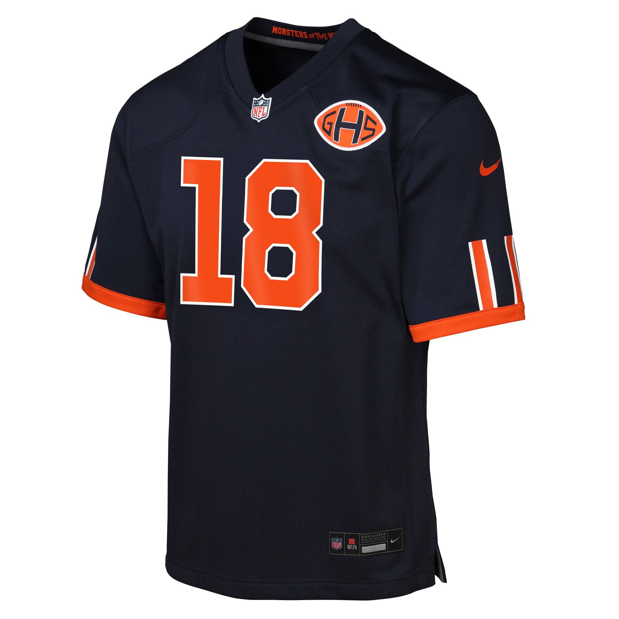 Caleb Williams Chicago Bears Youth Rivalries Game Jersey - Navy