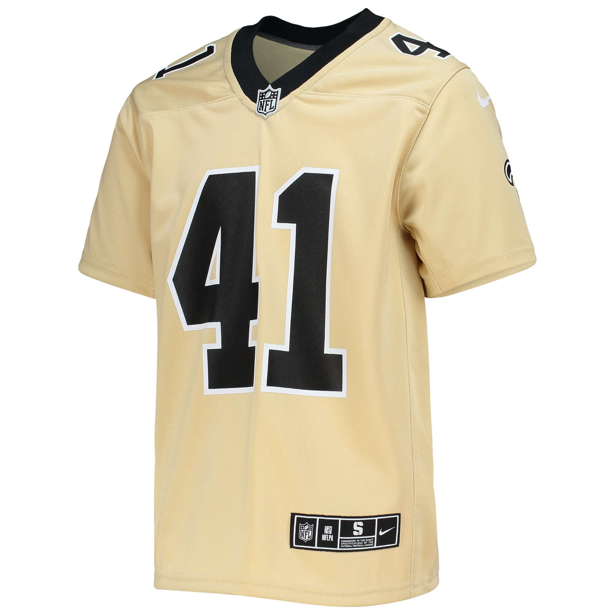 Alvin Kamara New Orleans Saints Youth Team Game Jersey - Gold