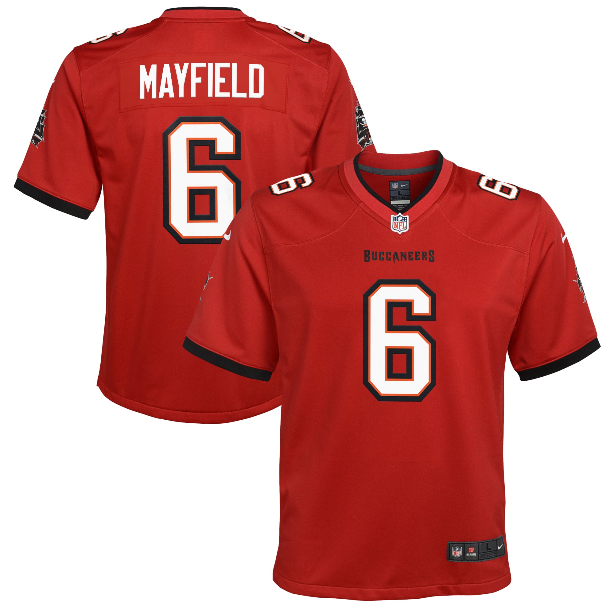 Baker Mayfield Tampa Bay Buccaneers Youth Game Jersey - Red