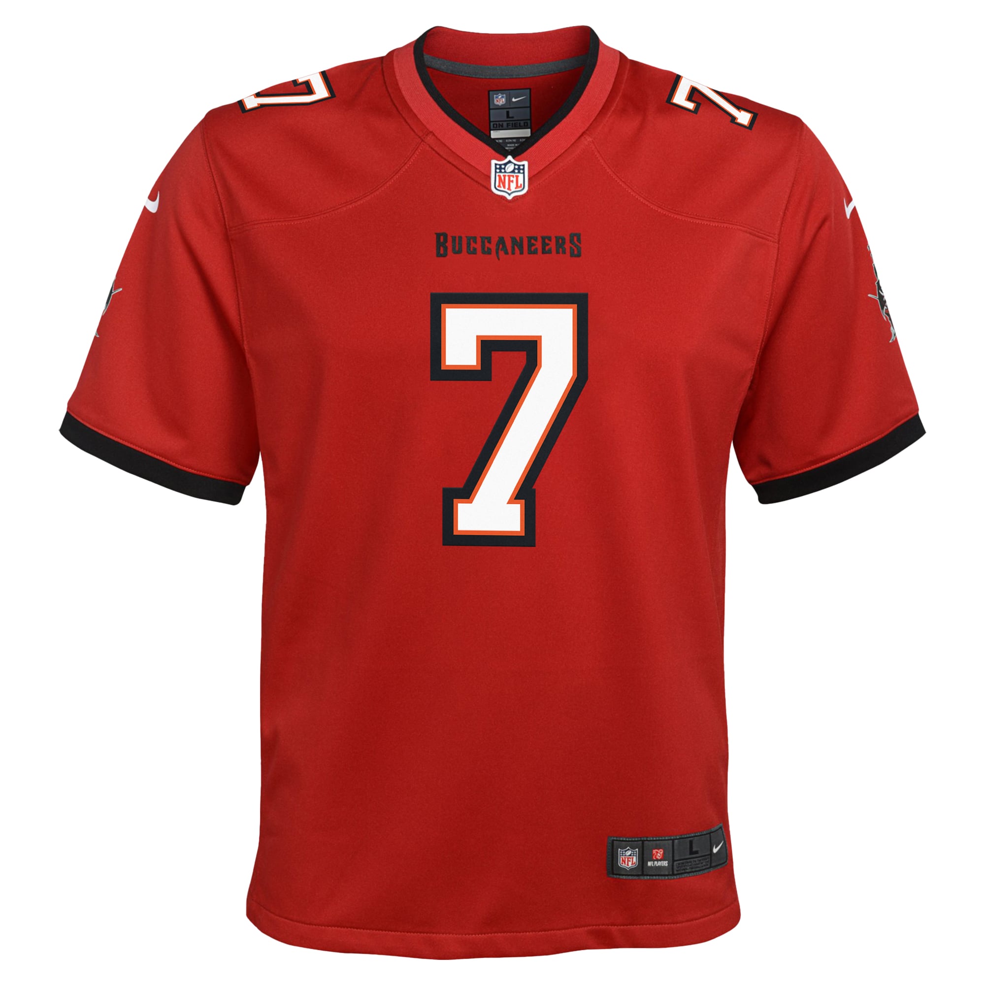 Bucky Irving Tampa Bay Buccaneers Youth Game Jersey - Red