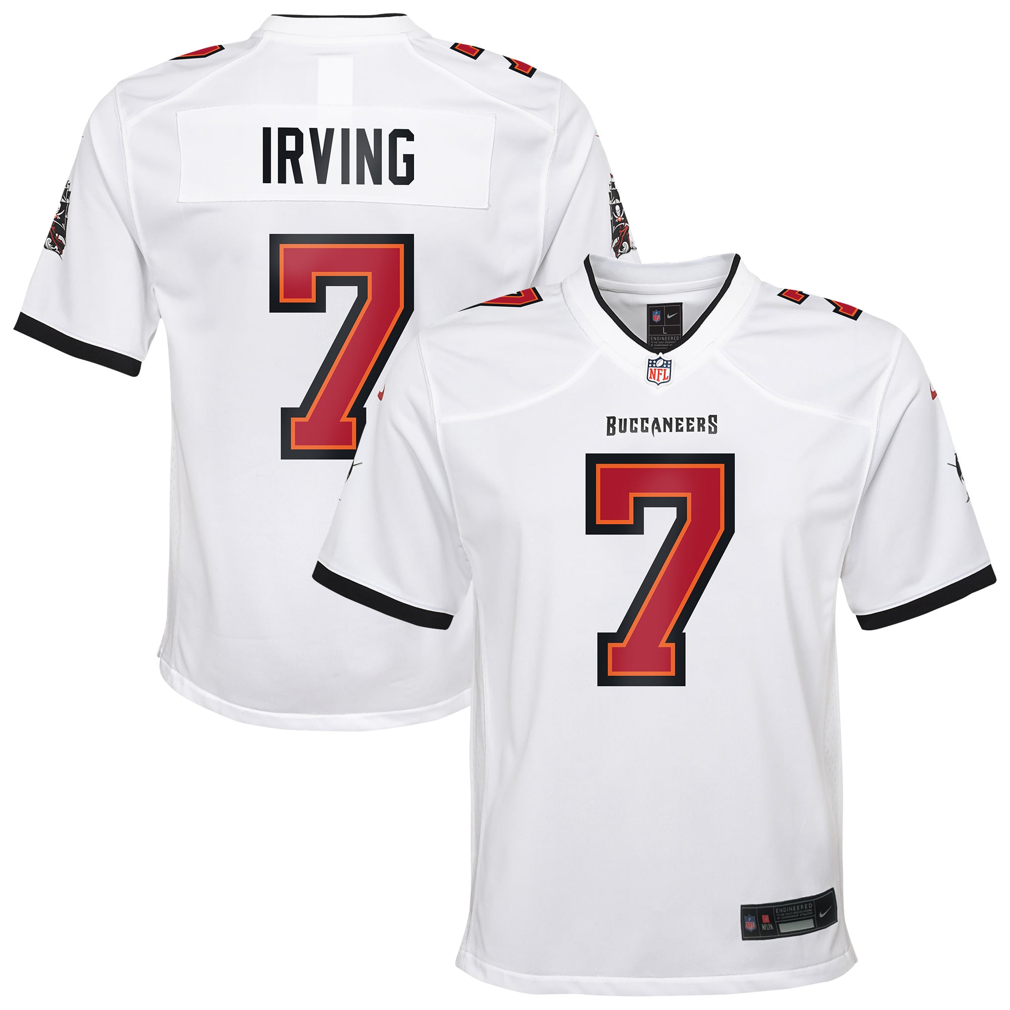 Bucky Irving Tampa Bay Buccaneers Youth Game Jersey
