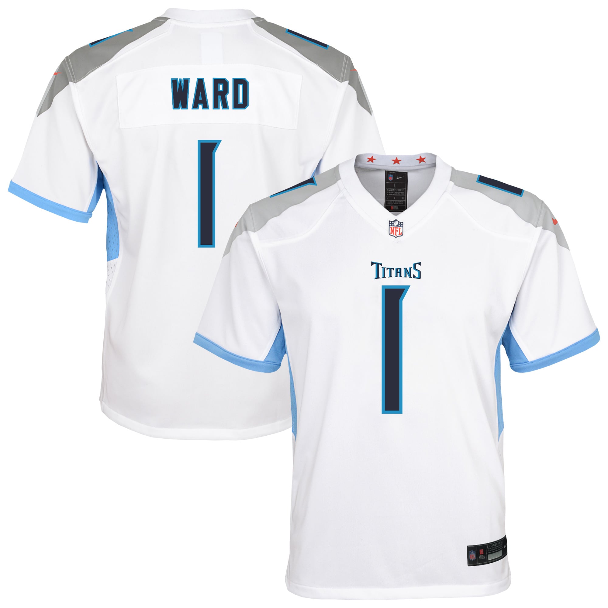 Cameron Ward Tennessee Titans Youth Game Jersey