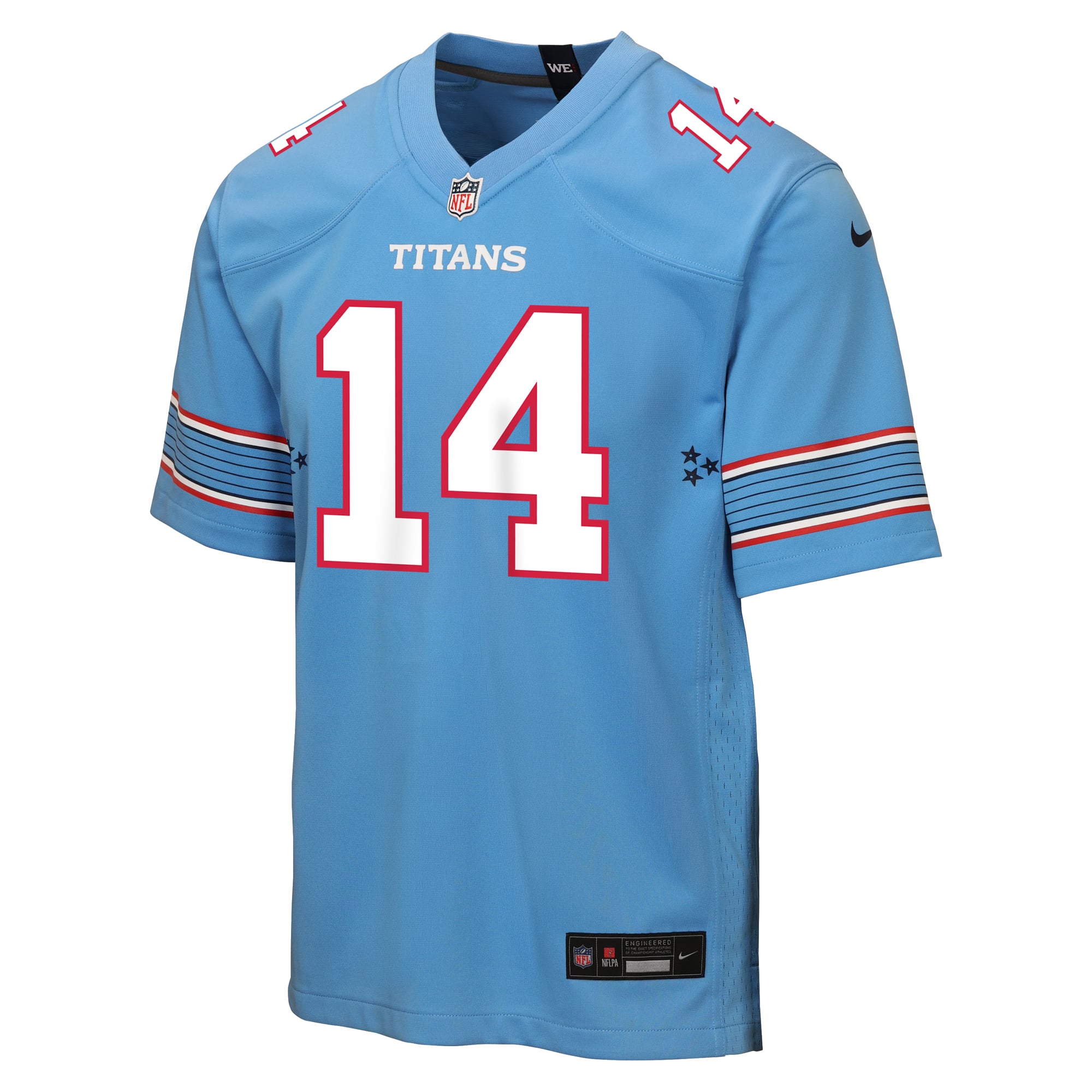 Carnell Tate Tennessee Titans Youth Team Game Jersey - Light Blue