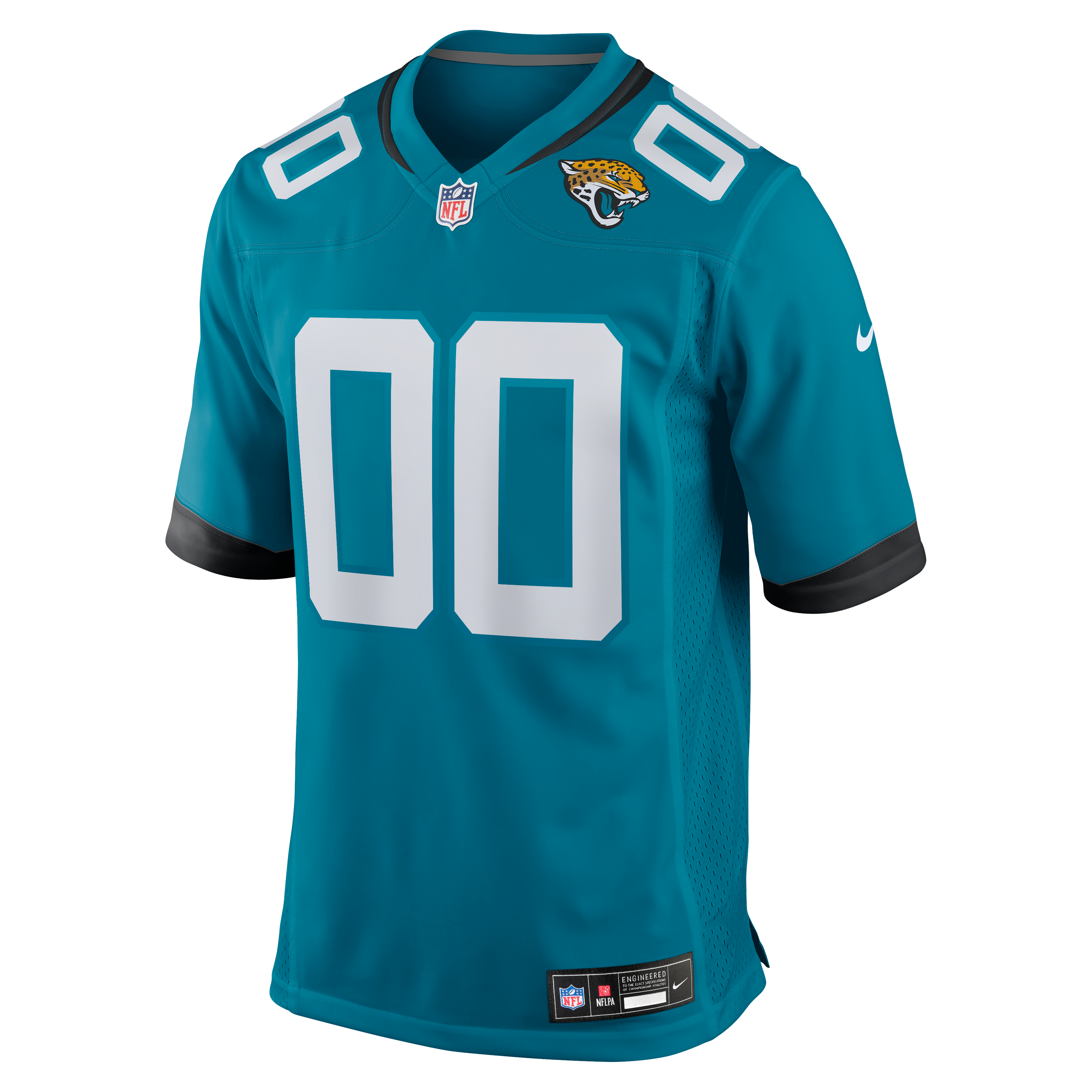 Jacksonville Jaguars Teal Game Jersey