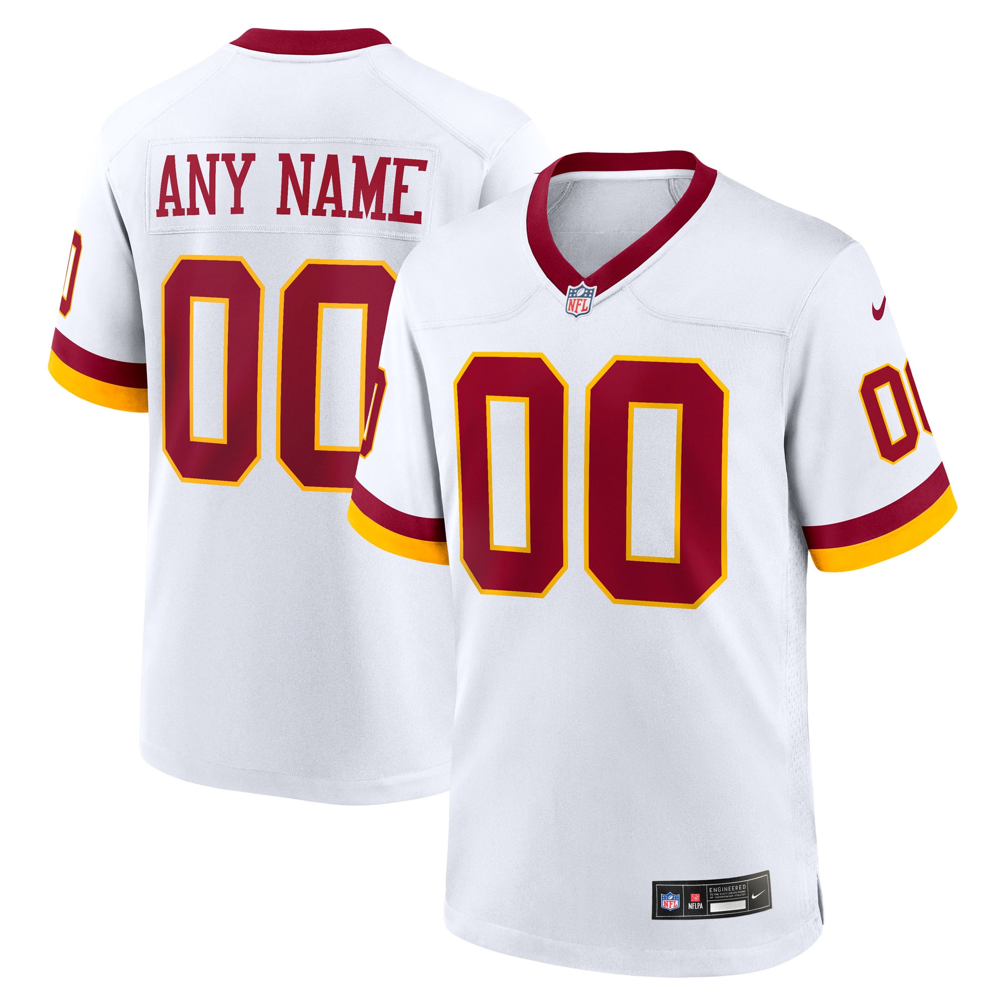Washington Commanders NFL Jersey - White | EliteKitZone