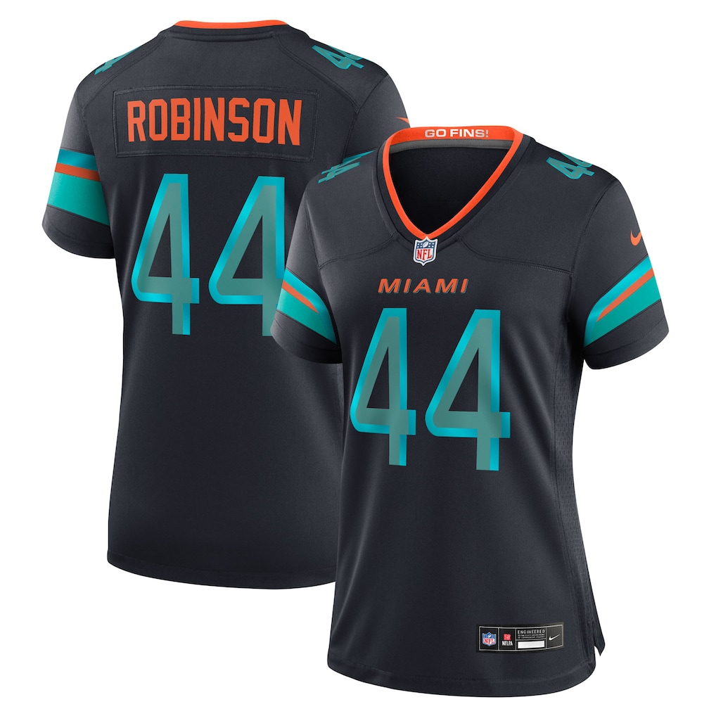 Chop Robinson Miami Dolphins Blue Rivalries Collection Jersey
