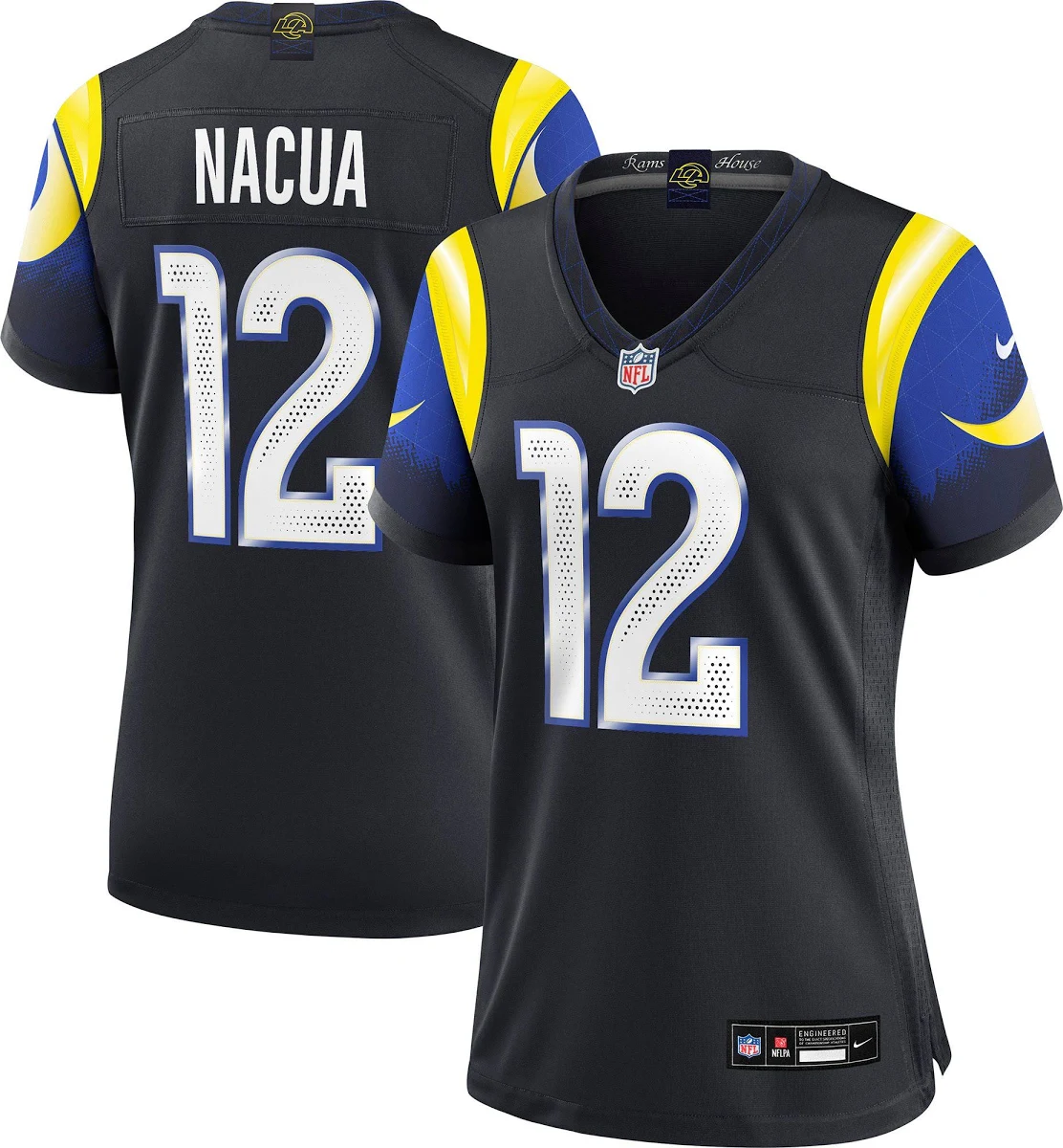 Puka Nacua Los Angeles Rams Blue Rivalries Collection Jersey