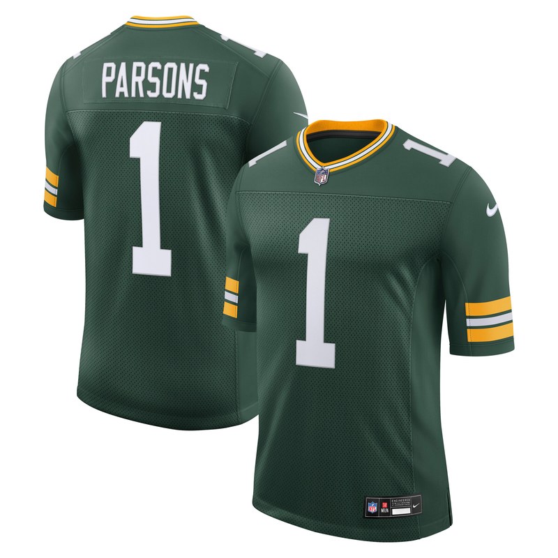 Green Bay Packers Micah Parsons · Vapor Untouchable Green jersey