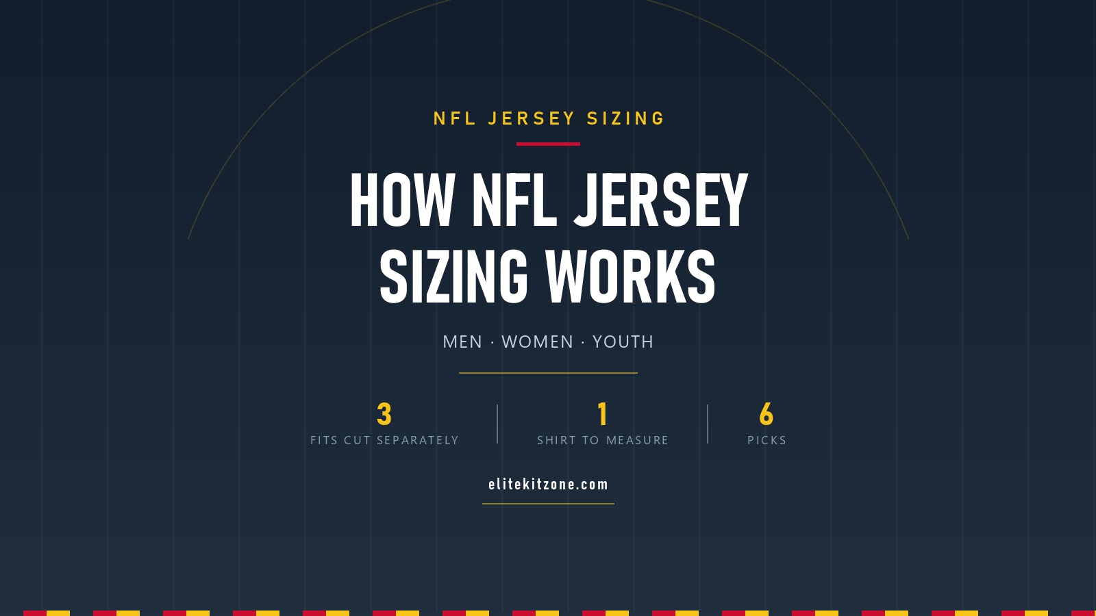 NFL jersey sizing guide cover