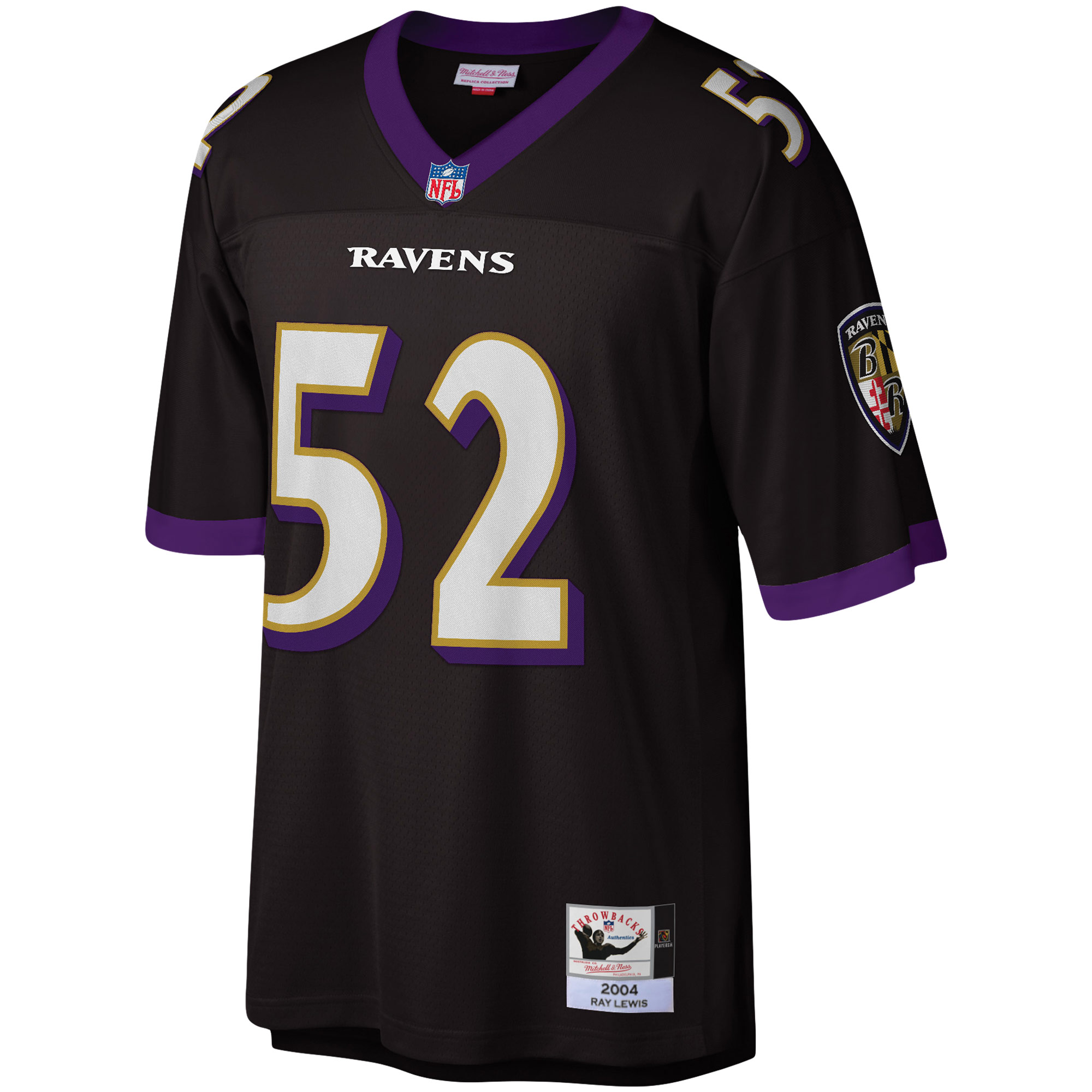 Ray Lewis Baltimore Ravens Black Jersey
