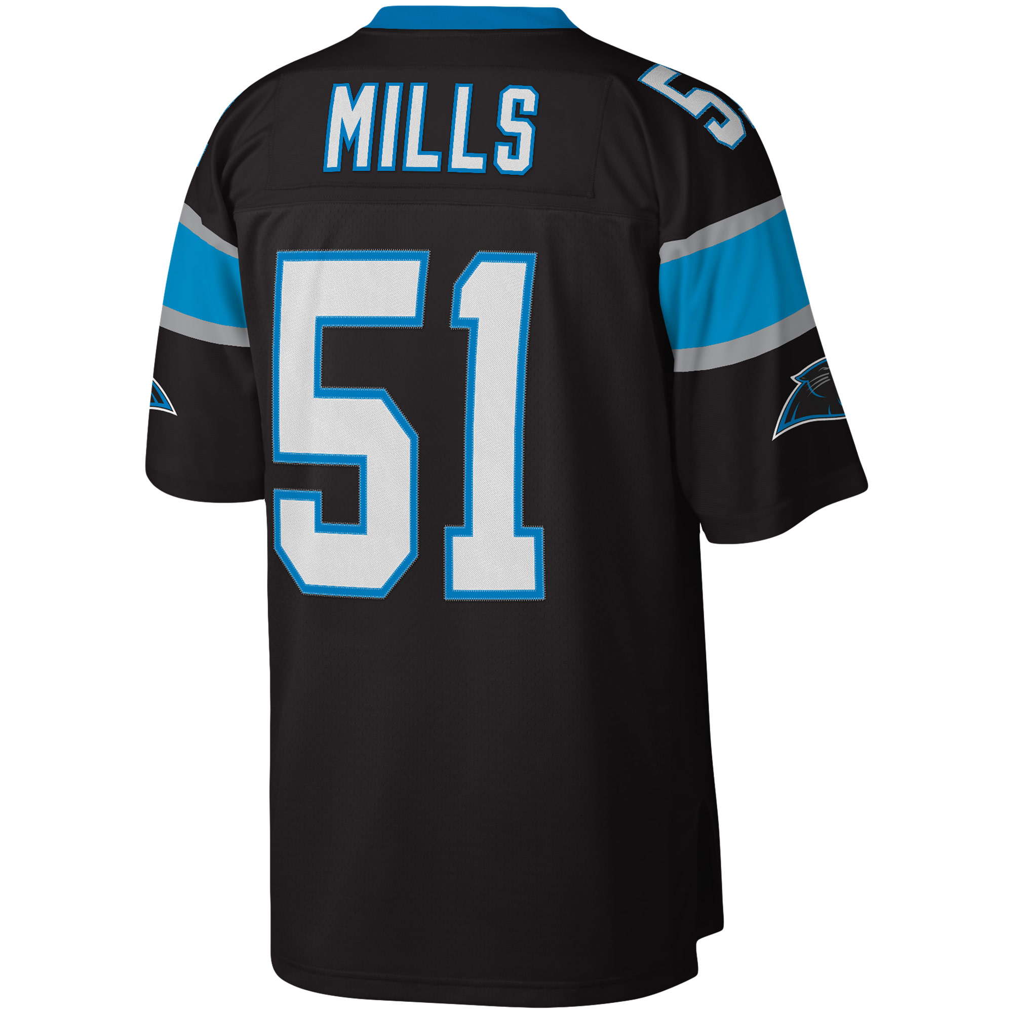 Sam Mills Carolina Panthers Black Jersey