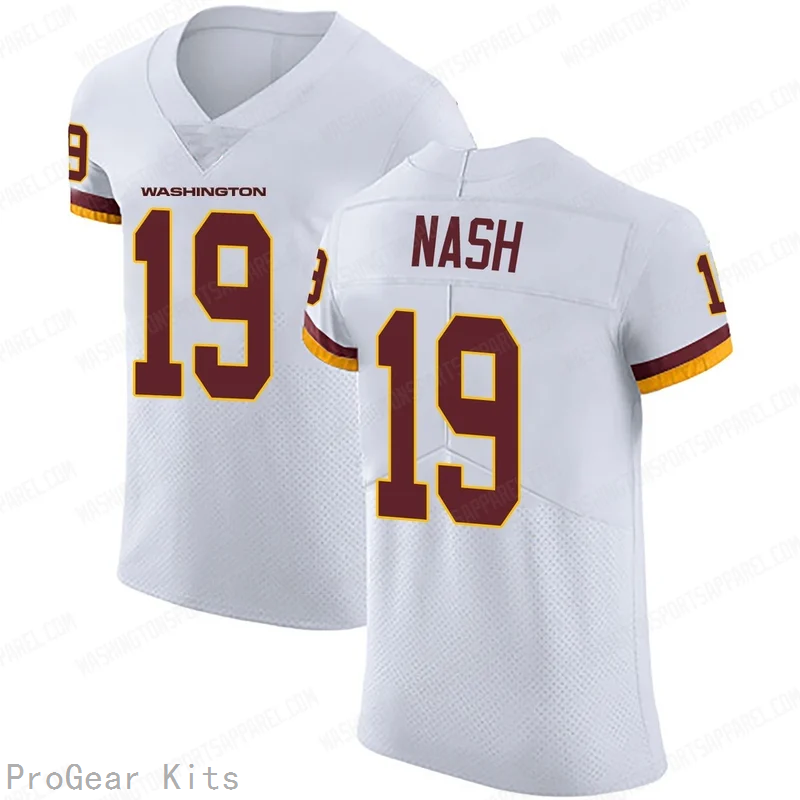 Nick Nash Washington Commanders White Elite Jersey