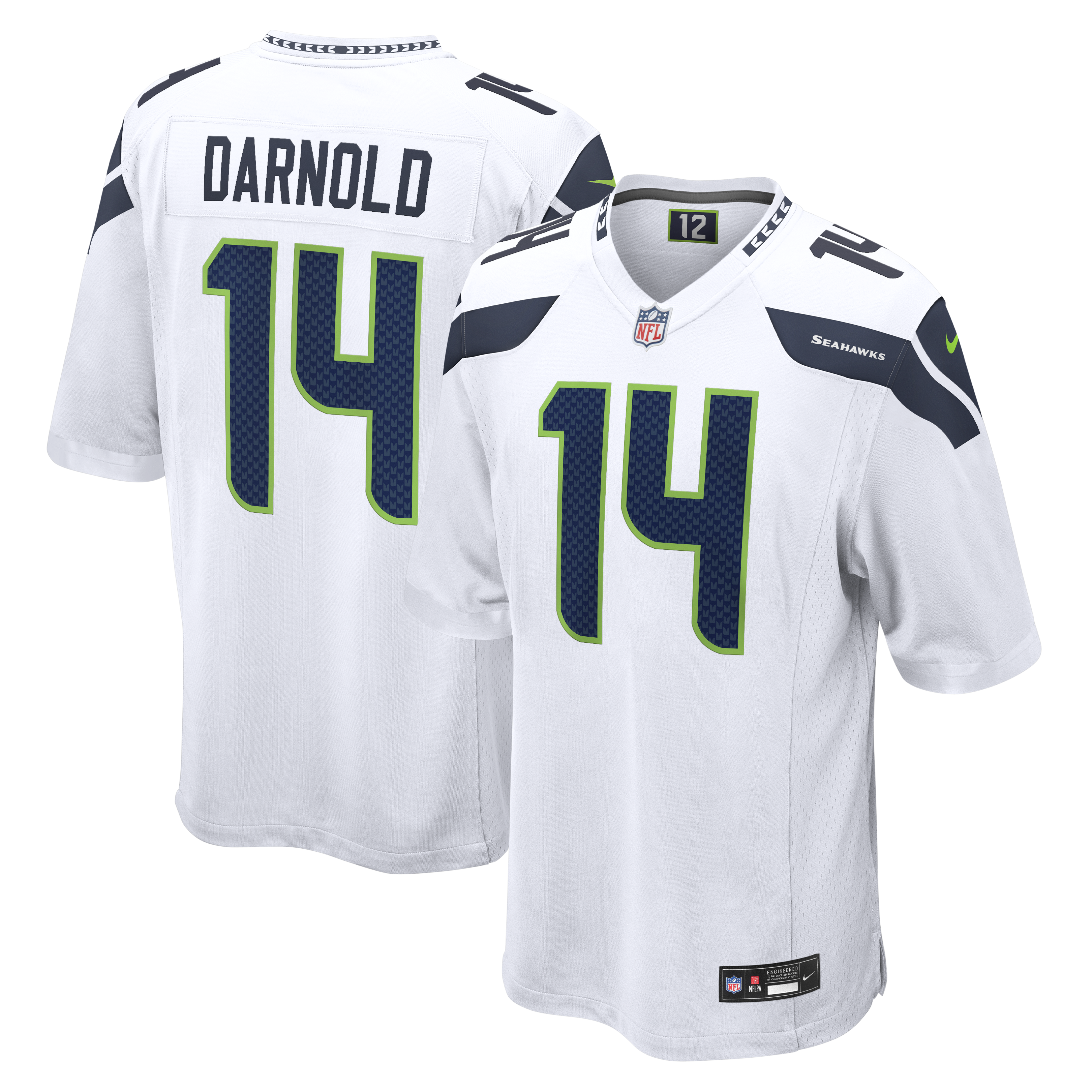 Sam Darnold Seattle Seahawks NFL Jersey - White | EliteKitZone