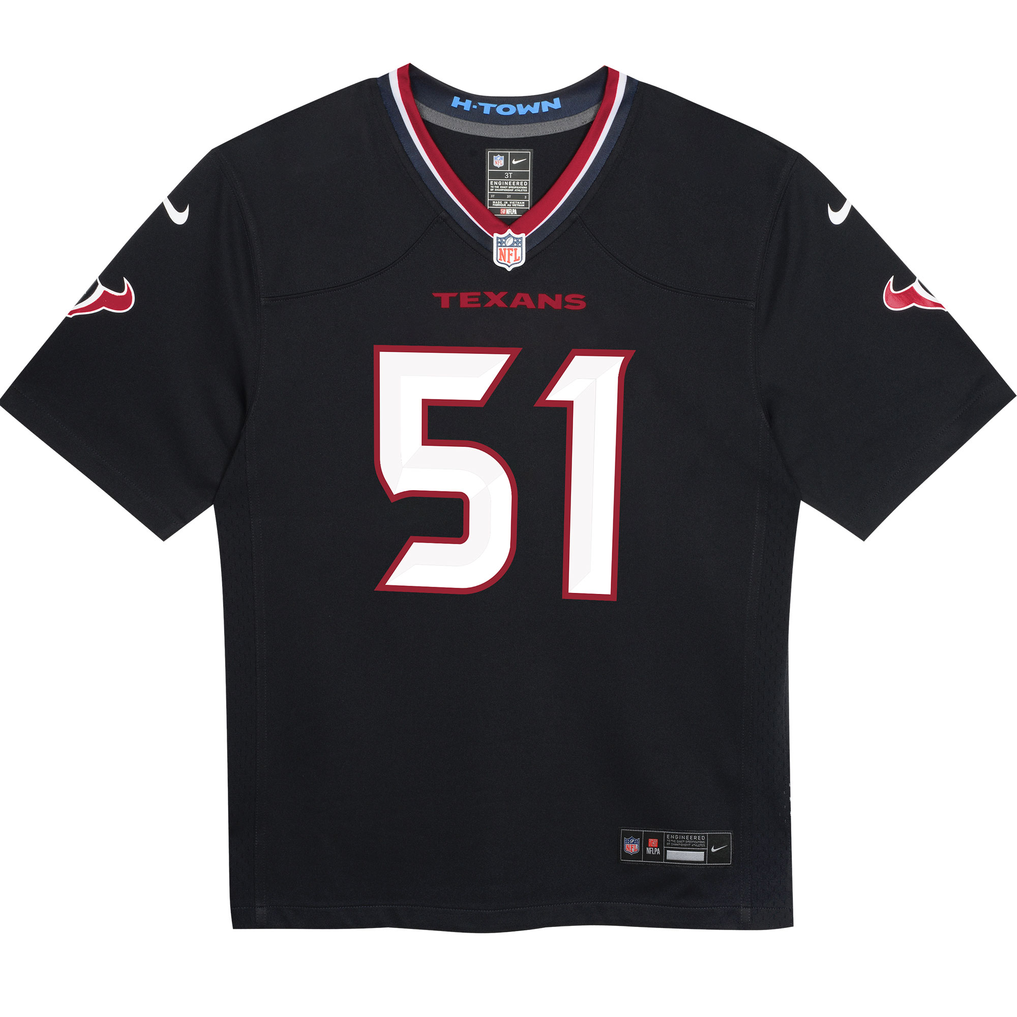 Will Anderson Jr Houston Texans Navy Game Jersey