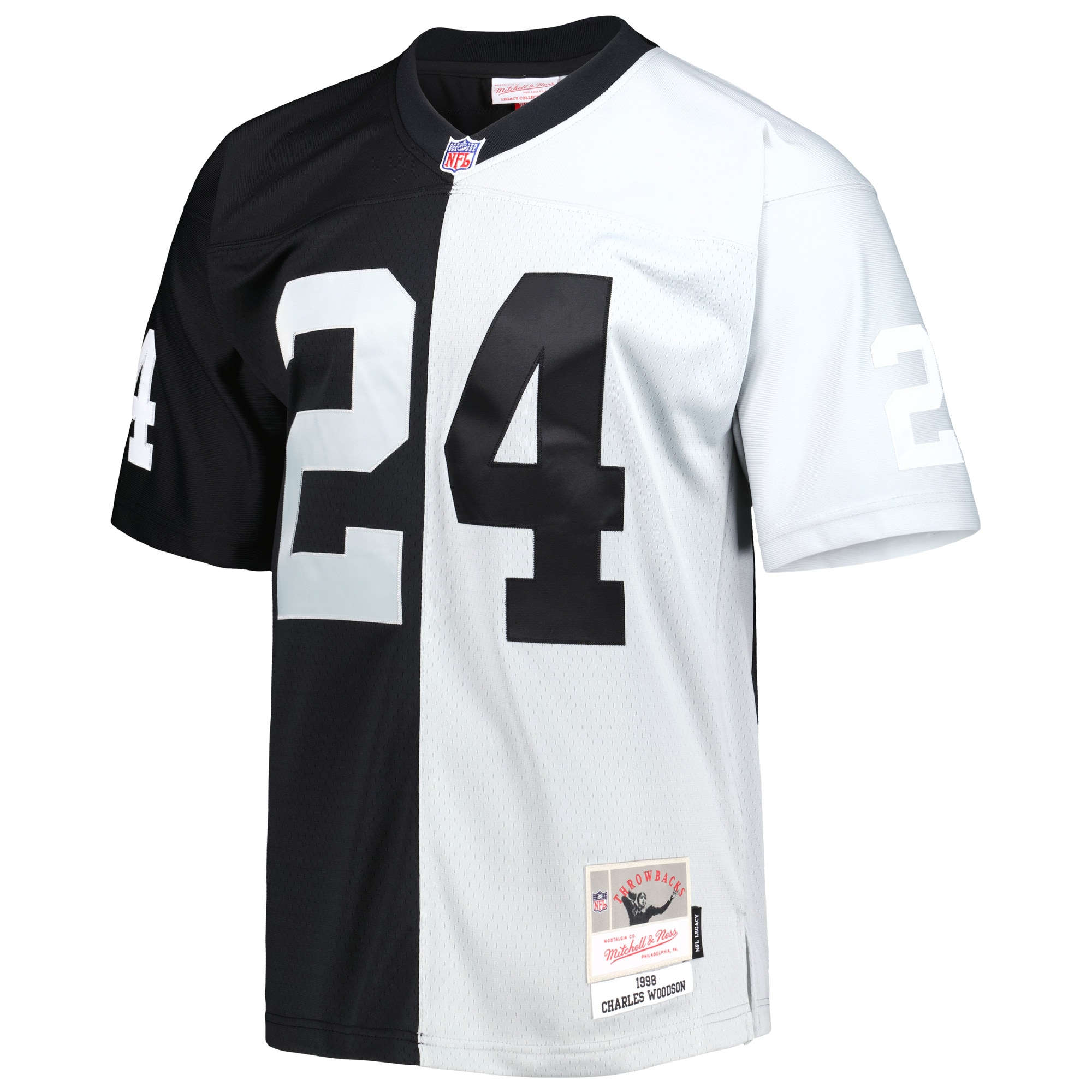 Charles Woodson Las Vegas Raiders Black Jersey