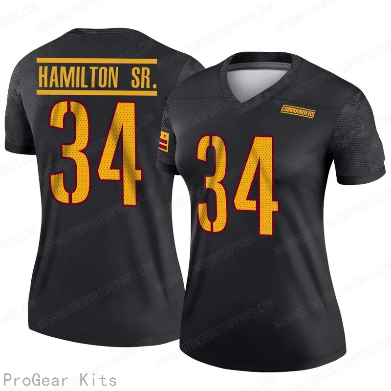 Antonio Hamilton Sr Washington Commanders Black Legend Jersey