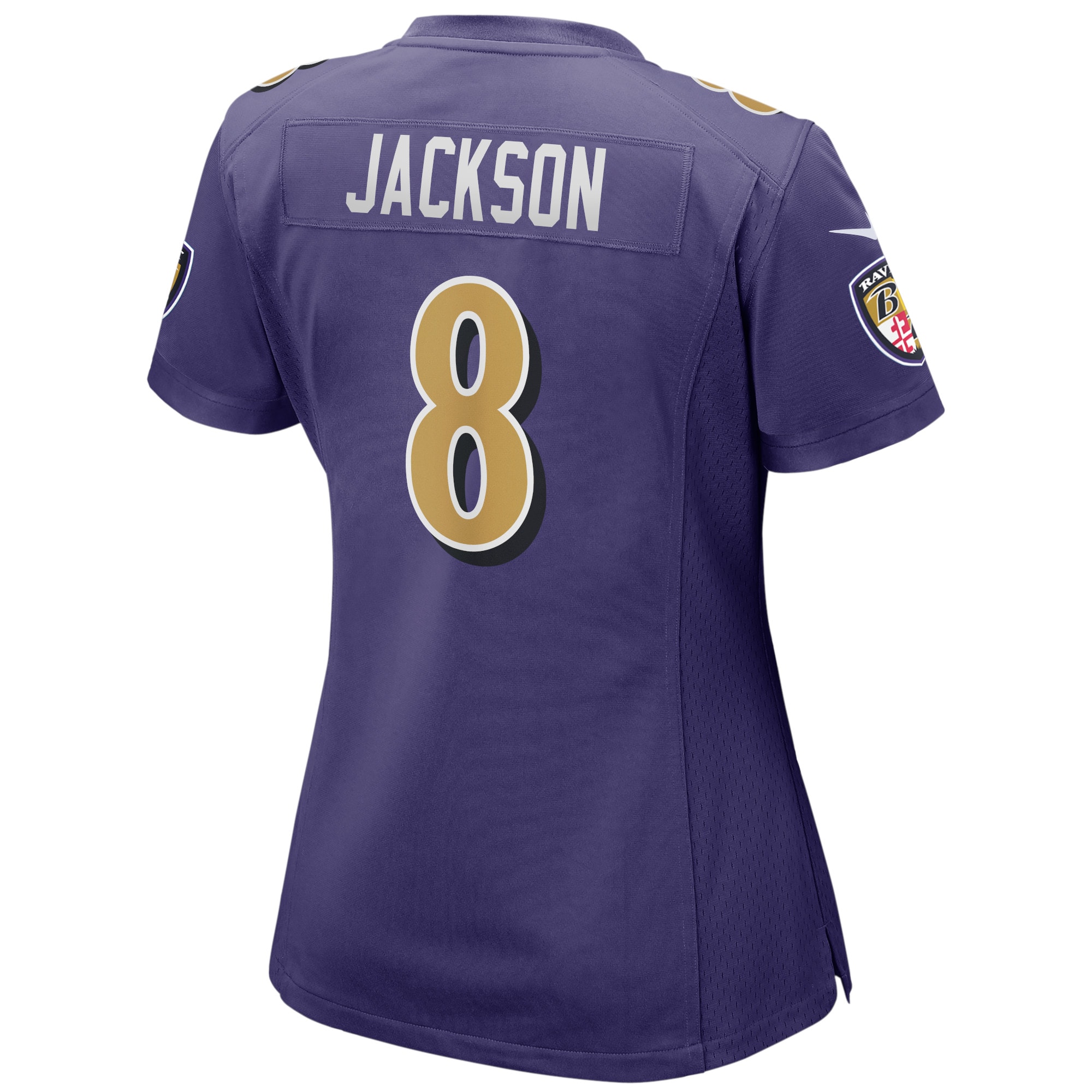 Lamar Jackson Baltimore Ravens Purple Game Jersey
