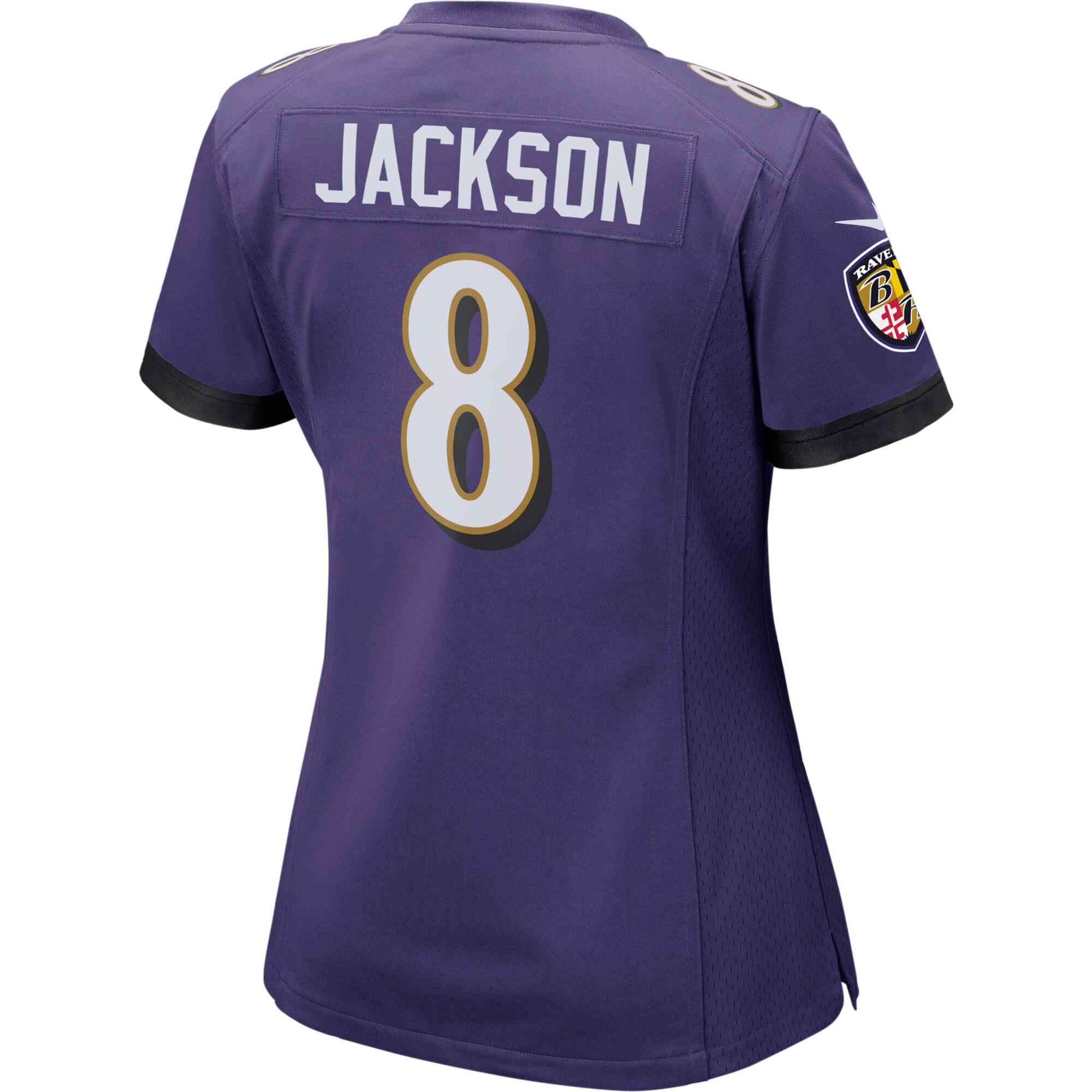 Lamar Jackson Baltimore Ravens Purple Game Jersey