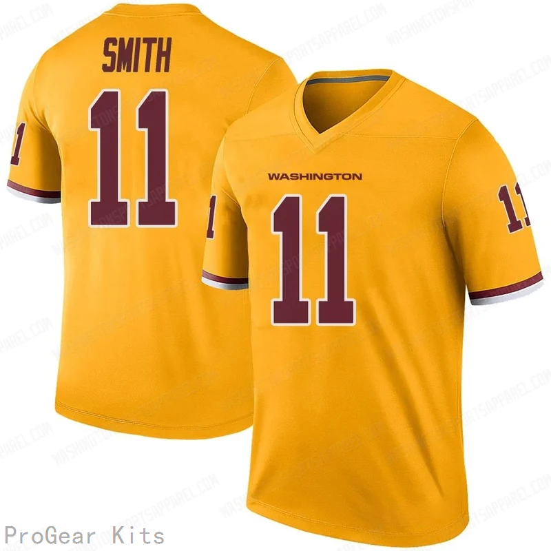 Alex Smith Washington Commanders Gold Color Rush Jersey