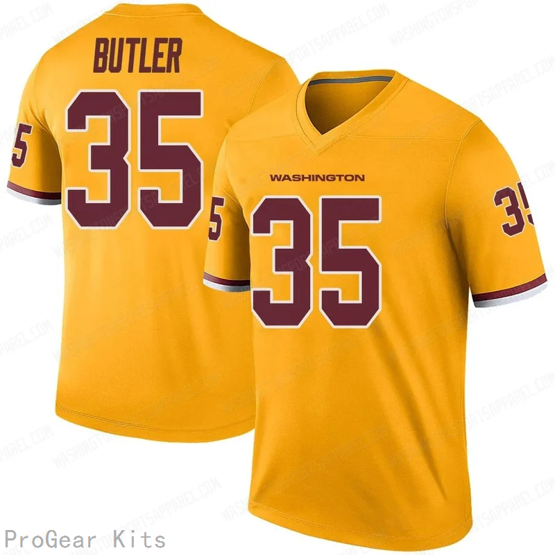 Percy Butler Washington Commanders Gold Color Rush Jersey