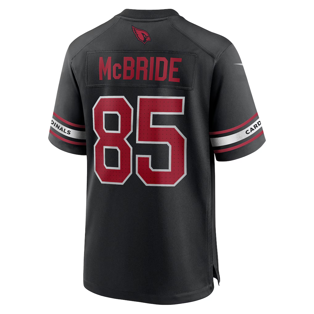Arizona Cardinals Trey McBride Black Alternate Game Jersey | Lightweight Fan Gear