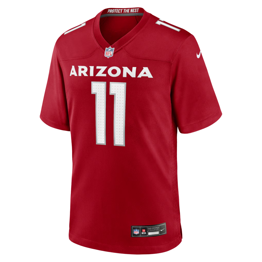 Arizona Cardinals Larry Fitzgerald Retired Team Game Jersey | Midweight Fan Gear