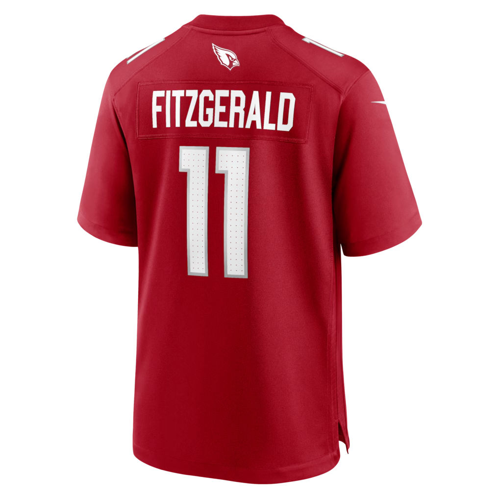 Arizona Cardinals Larry Fitzgerald Retired Team Game Jersey | Midweight Fan Gear